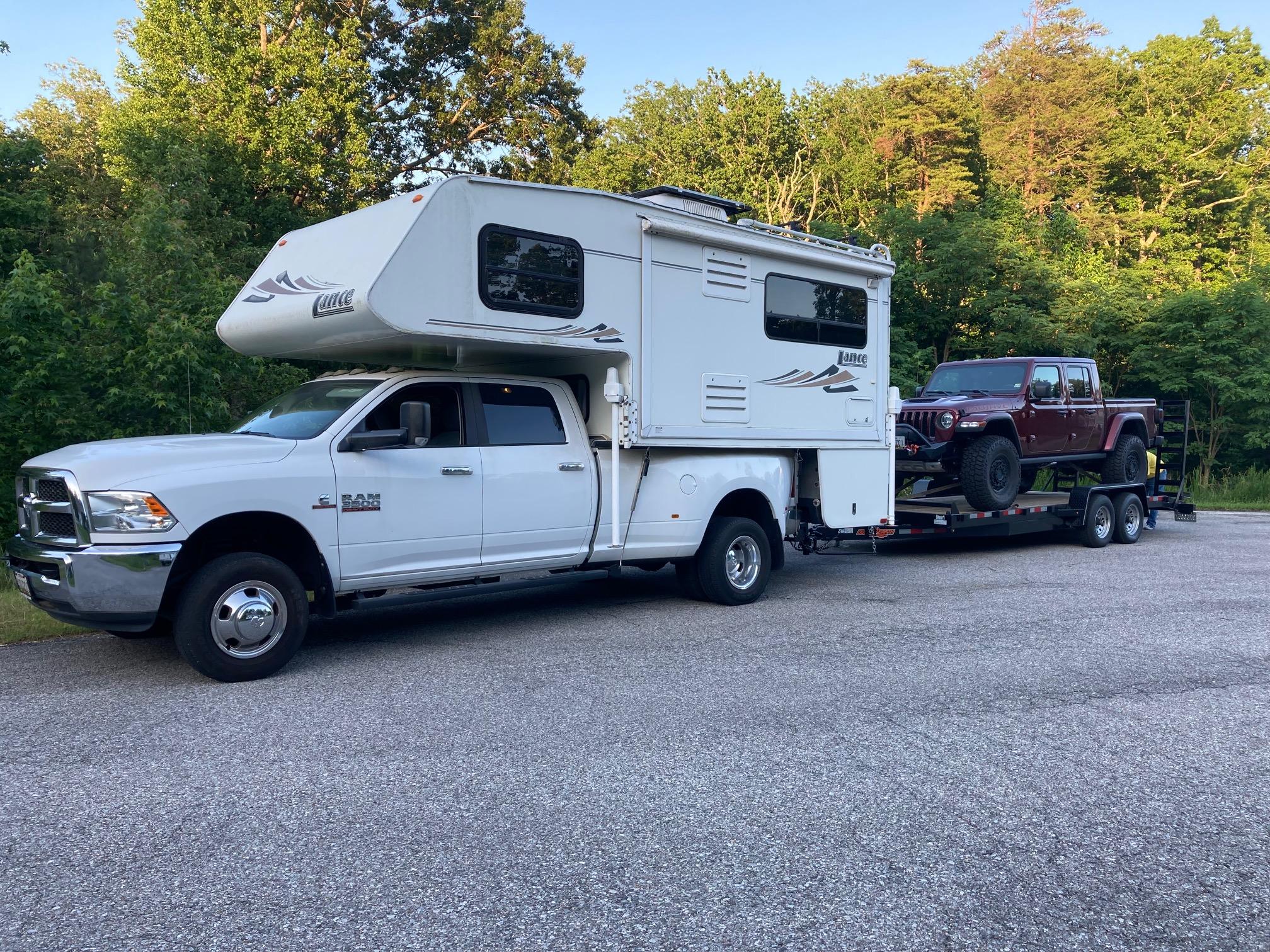 Jeep Gladiator First Tow with the Mojave - Report IMG_3661