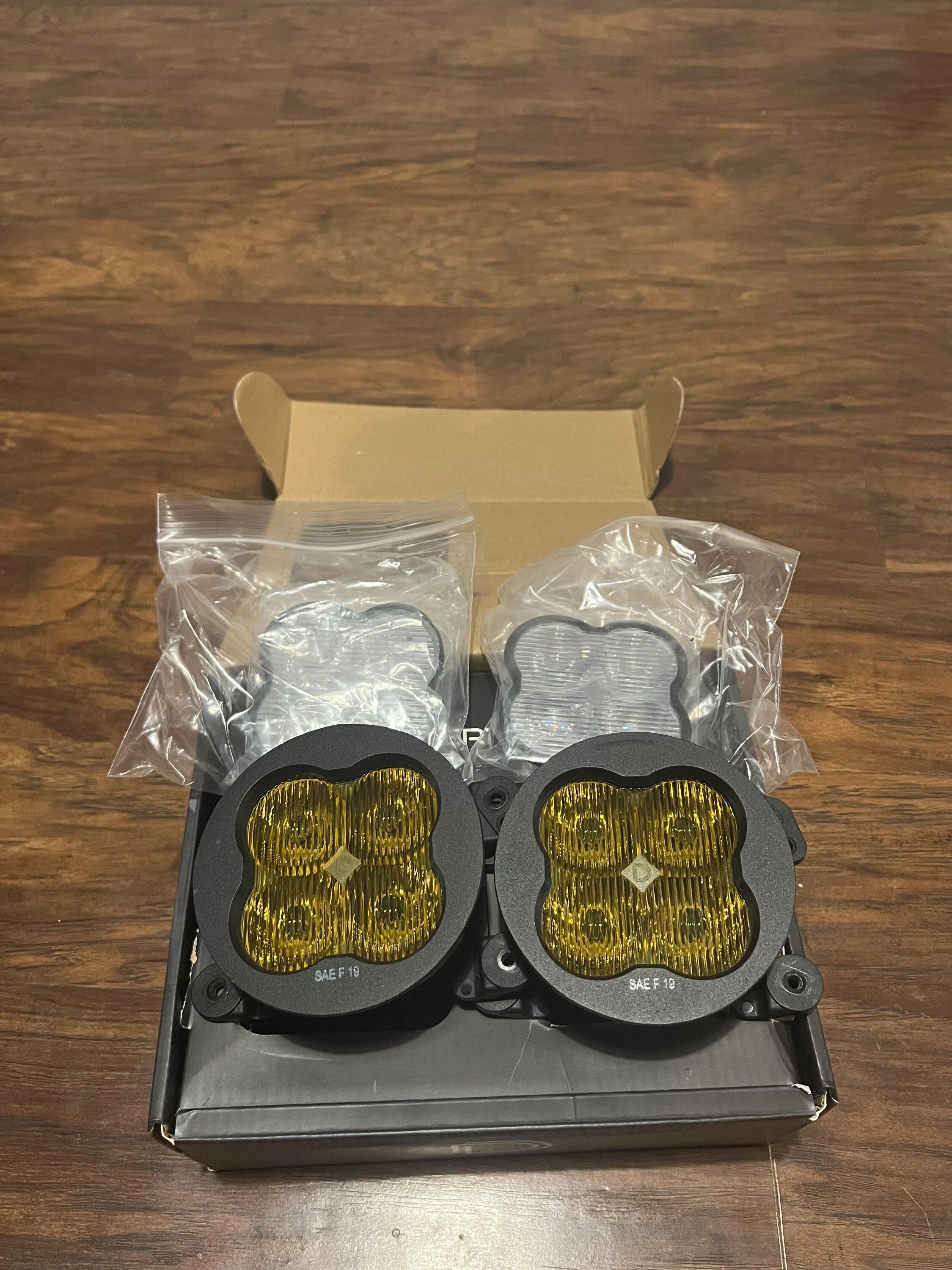 Jeep Gladiator Oracle headlights ($350) and diode dynamic fog lights. D2372689-FEA5-4608-BA0B-A7146F13F7E1