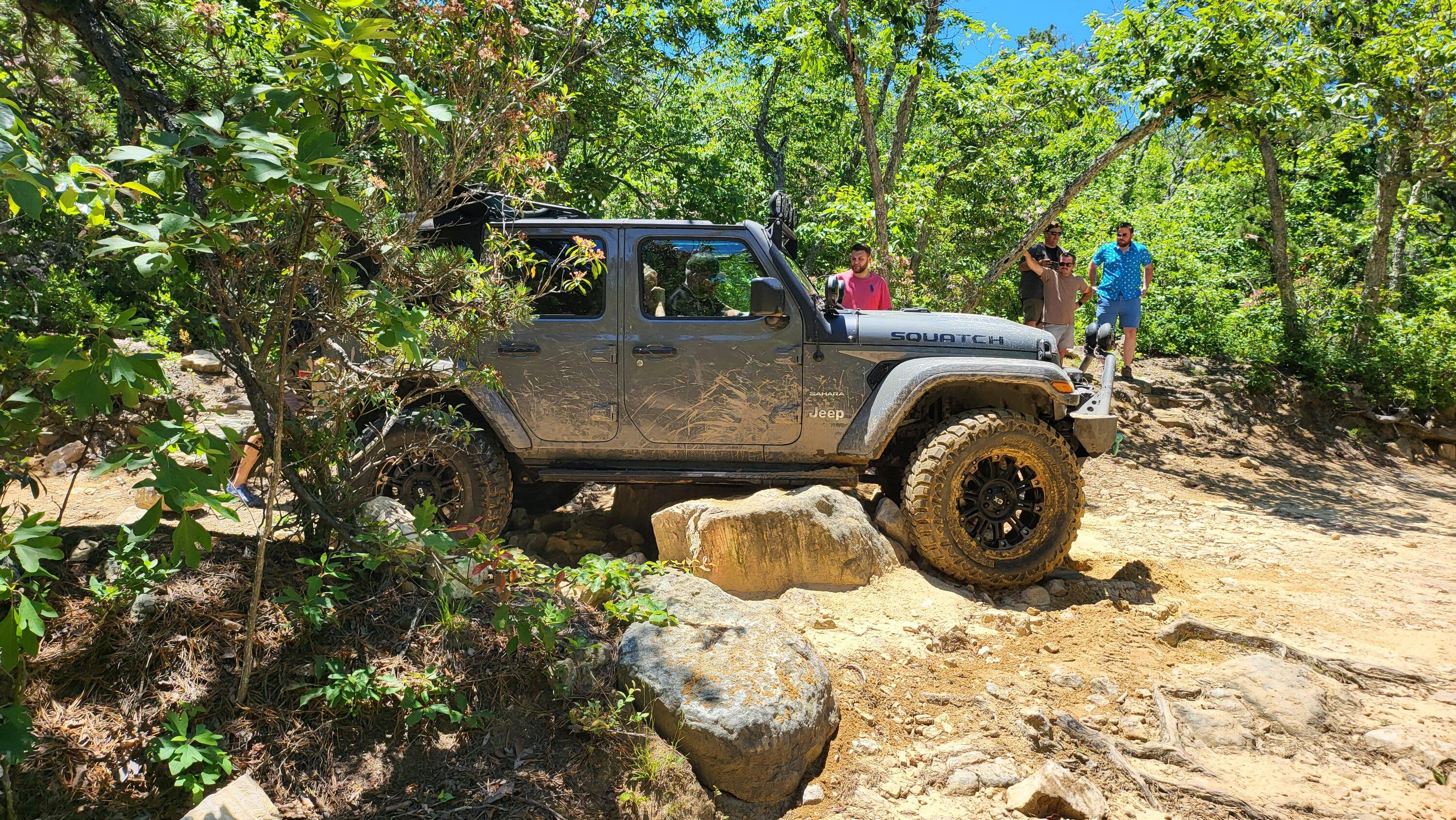 Jeep Gladiator Bald Mountain (Big Levels) GWNF - VA 20220618_140811