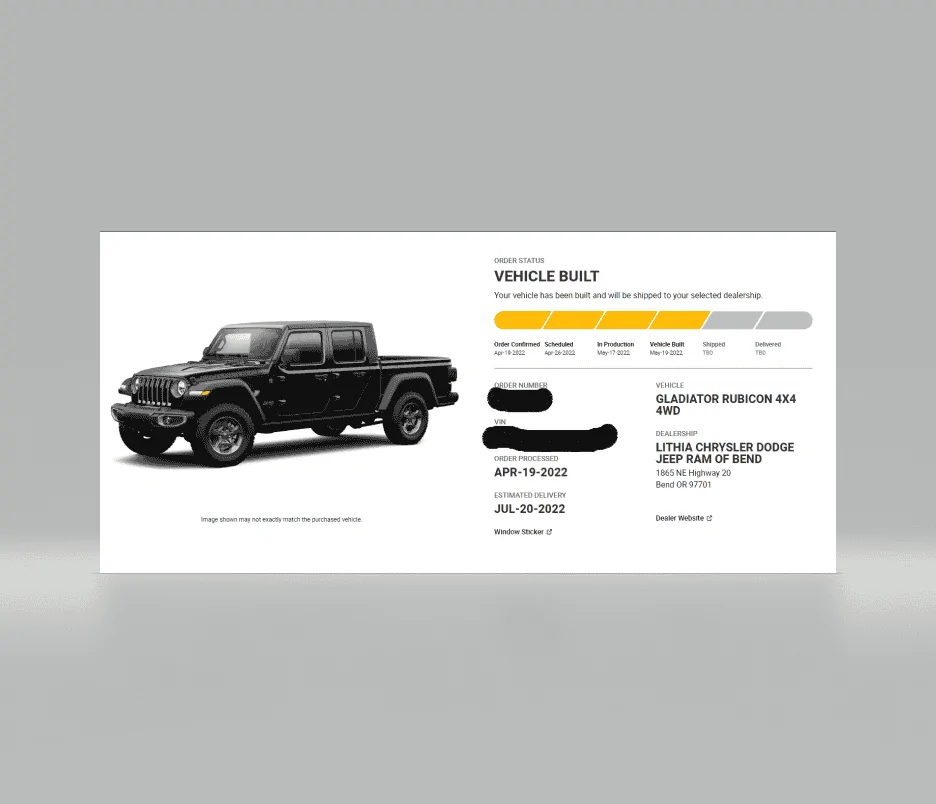 Jeep Gladiator Just Ordered? Check in HERE! screenshot