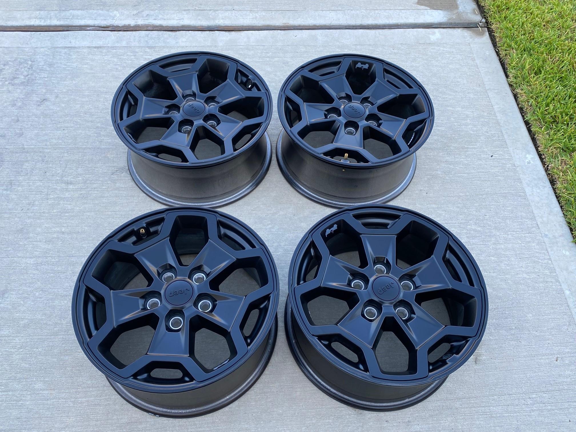 Jeep Gladiator Set of Willys Wheels willys wheels