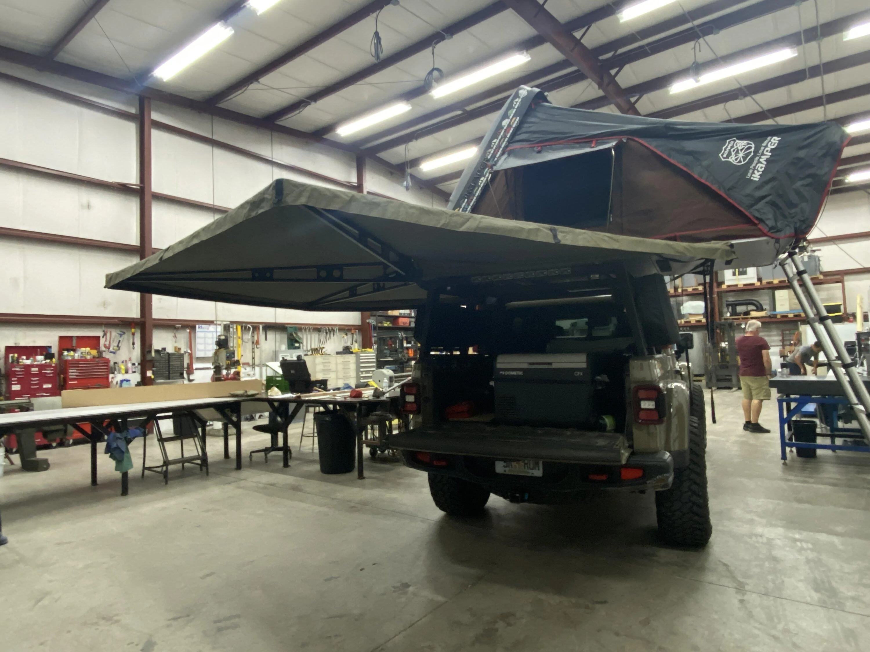 Jeep Gladiator Gator Green Rocklander Build IMG_4119