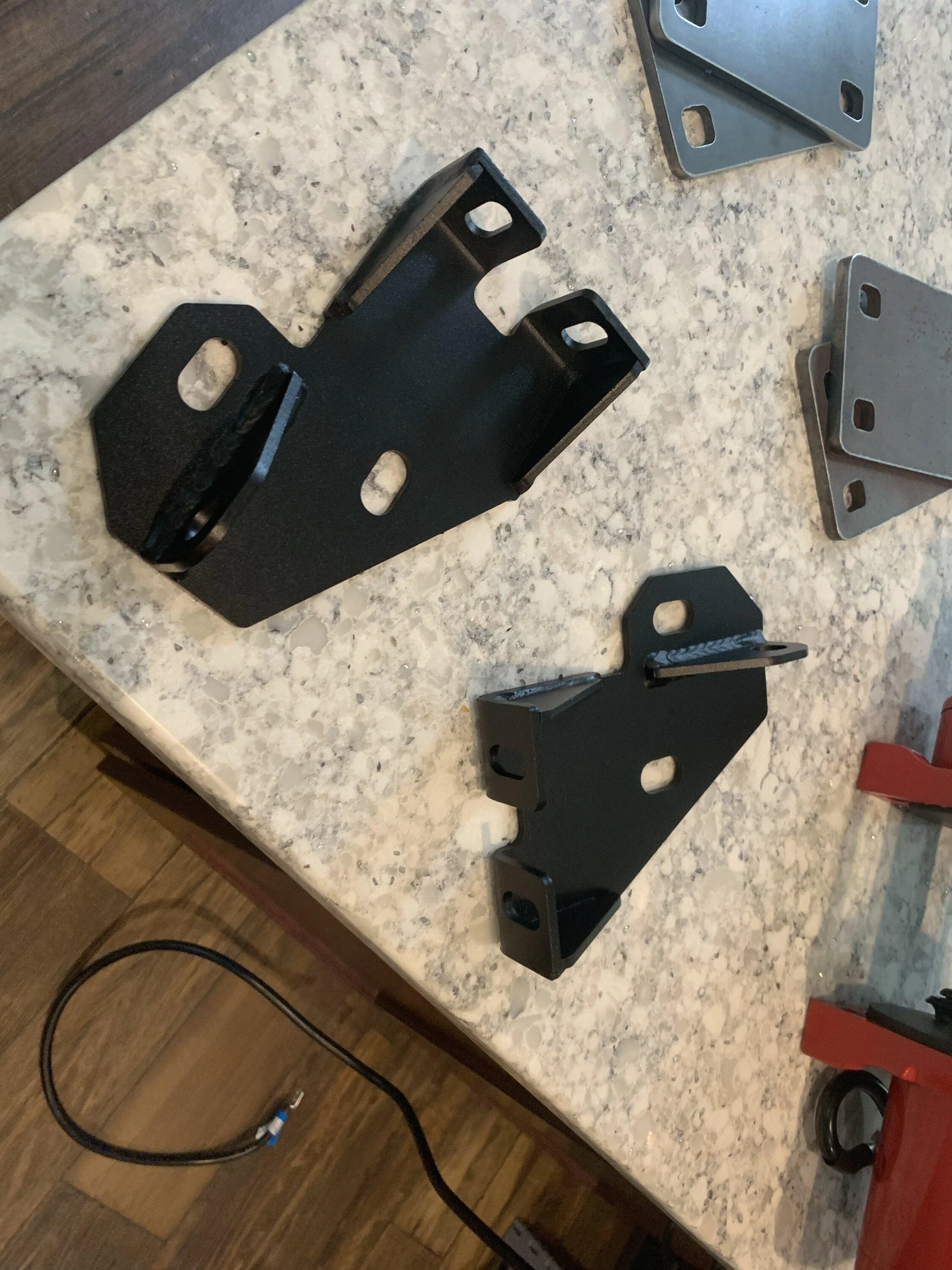 Jeep Gladiator Install 9000 lb. Warn winch on Mojave  plastic bumper, record time and zero sag! 078C6D01-4720-43A6-B4F0-F96E92B69EDC