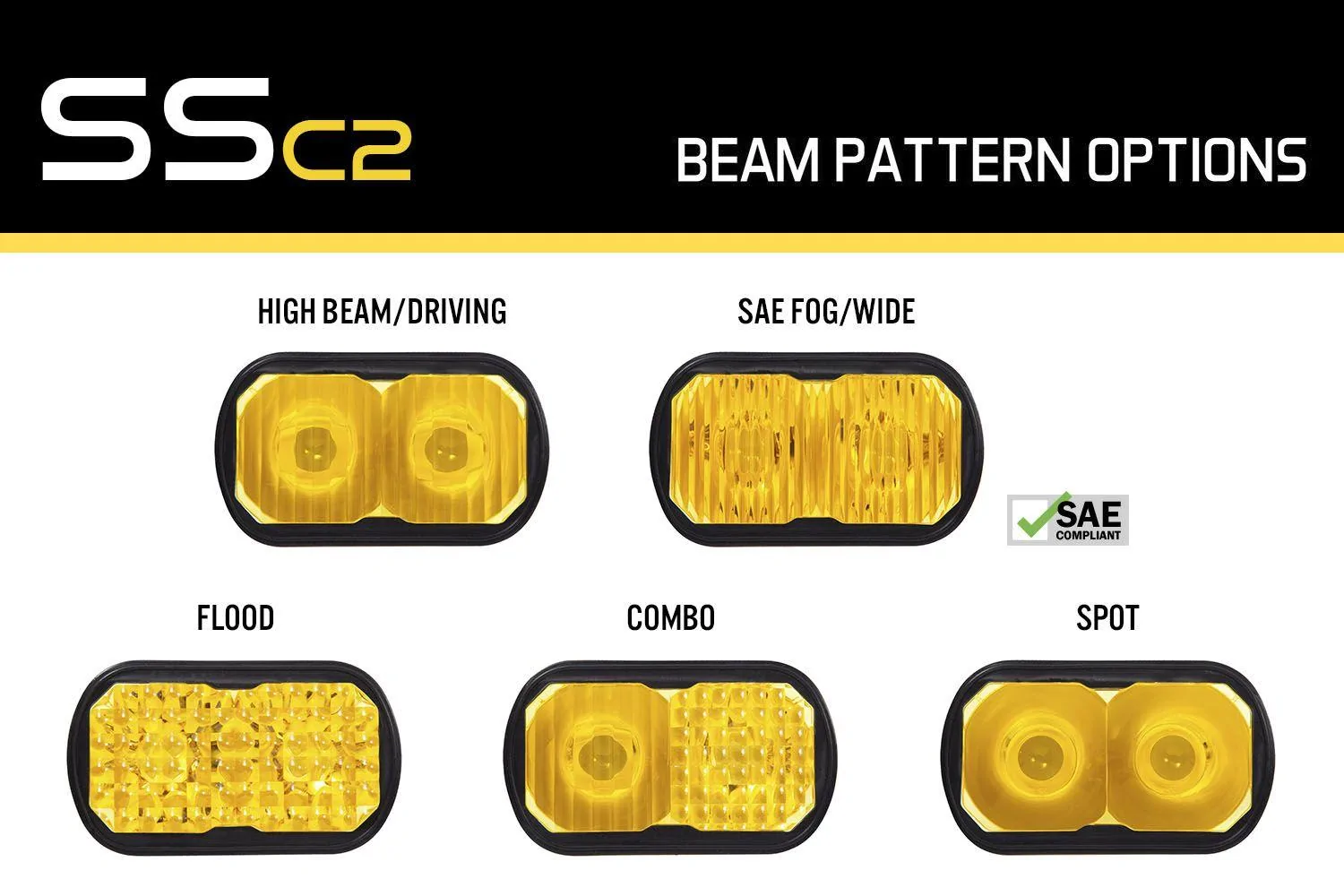 Jeep Gladiator SSC2 2" LED Pods | Diode Dynamics 1fsY6vf