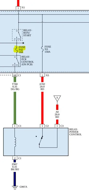 Jeep Gladiator Jumperless aux battery/PCR bypass pcr-fuse-2-jpg