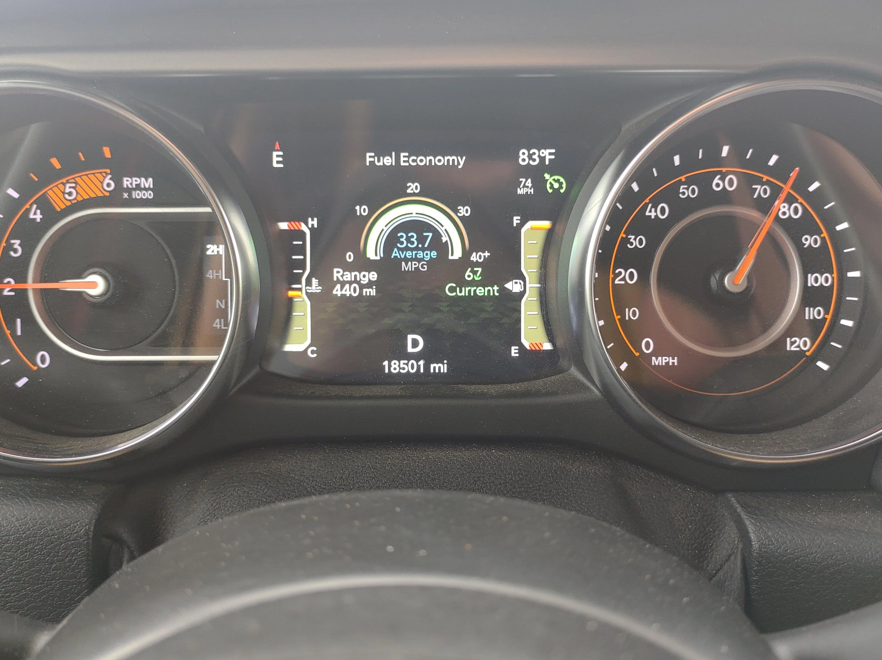 Jeep Gladiator Who's got my fuel mileage beat? IMG_20220623_134045536