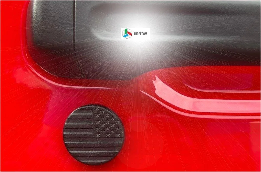 Jeep Gladiator ? Threedom Custom Design Key Lock Caps? kkii0