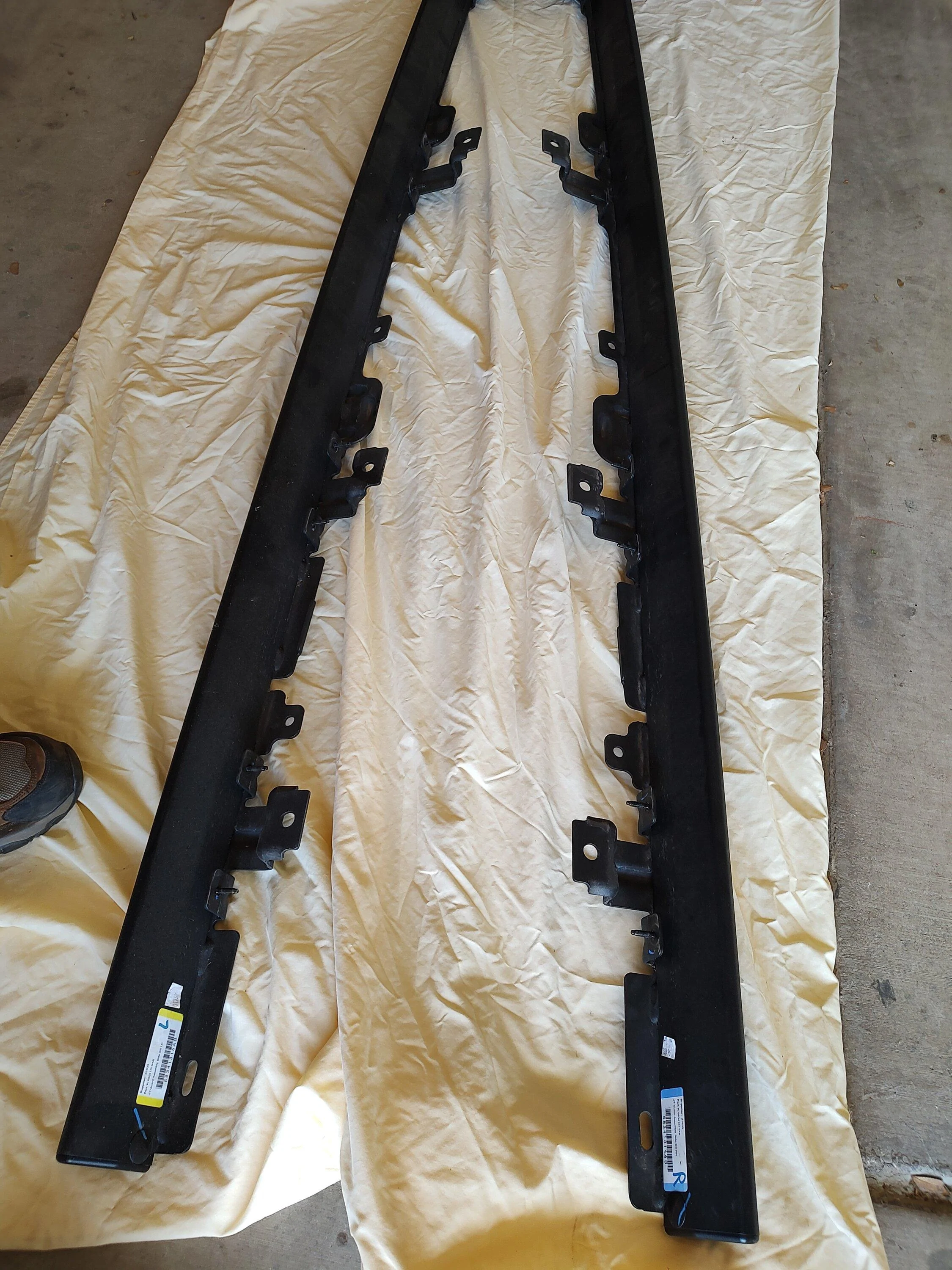 Jeep Gladiator Mopar Rock Rails off My 2022 Willys Model IMG_20220503_104056099