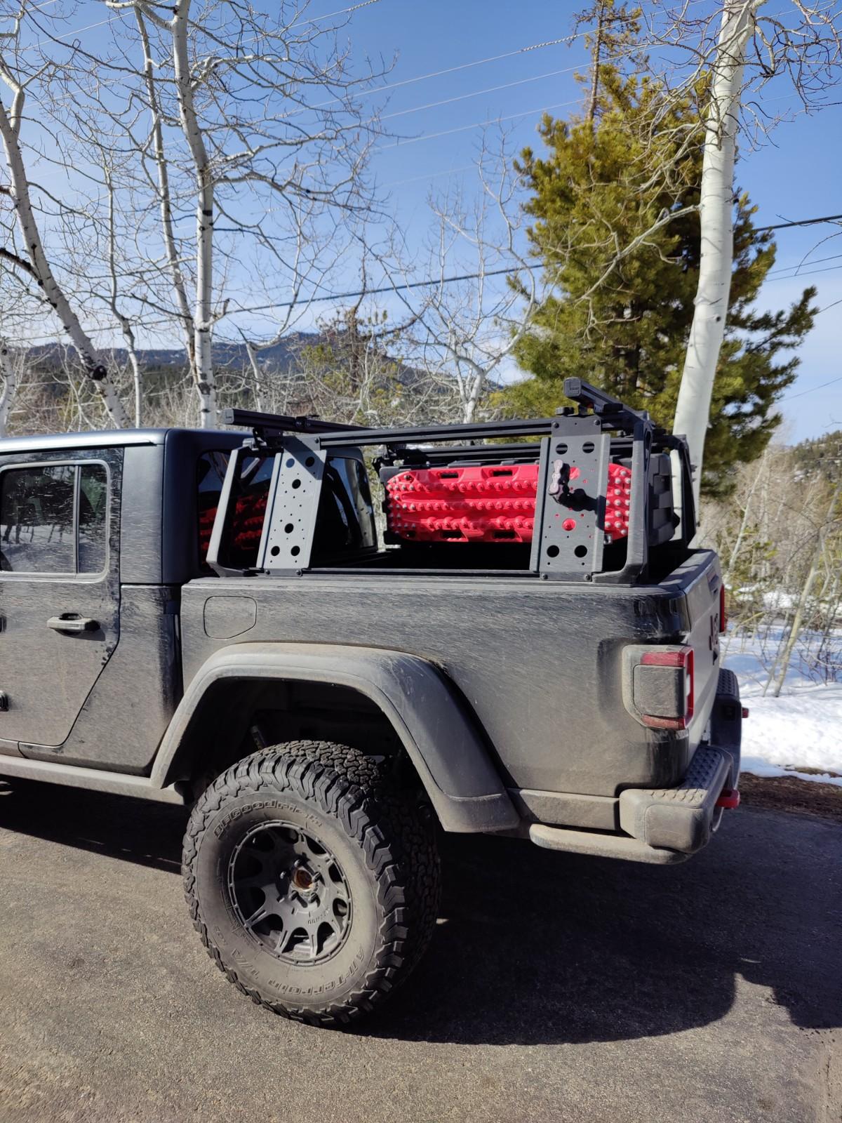 Jeep Gladiator Jeep Gladiator ACS Forged Bed Rack and Accessories IMG20220319163301