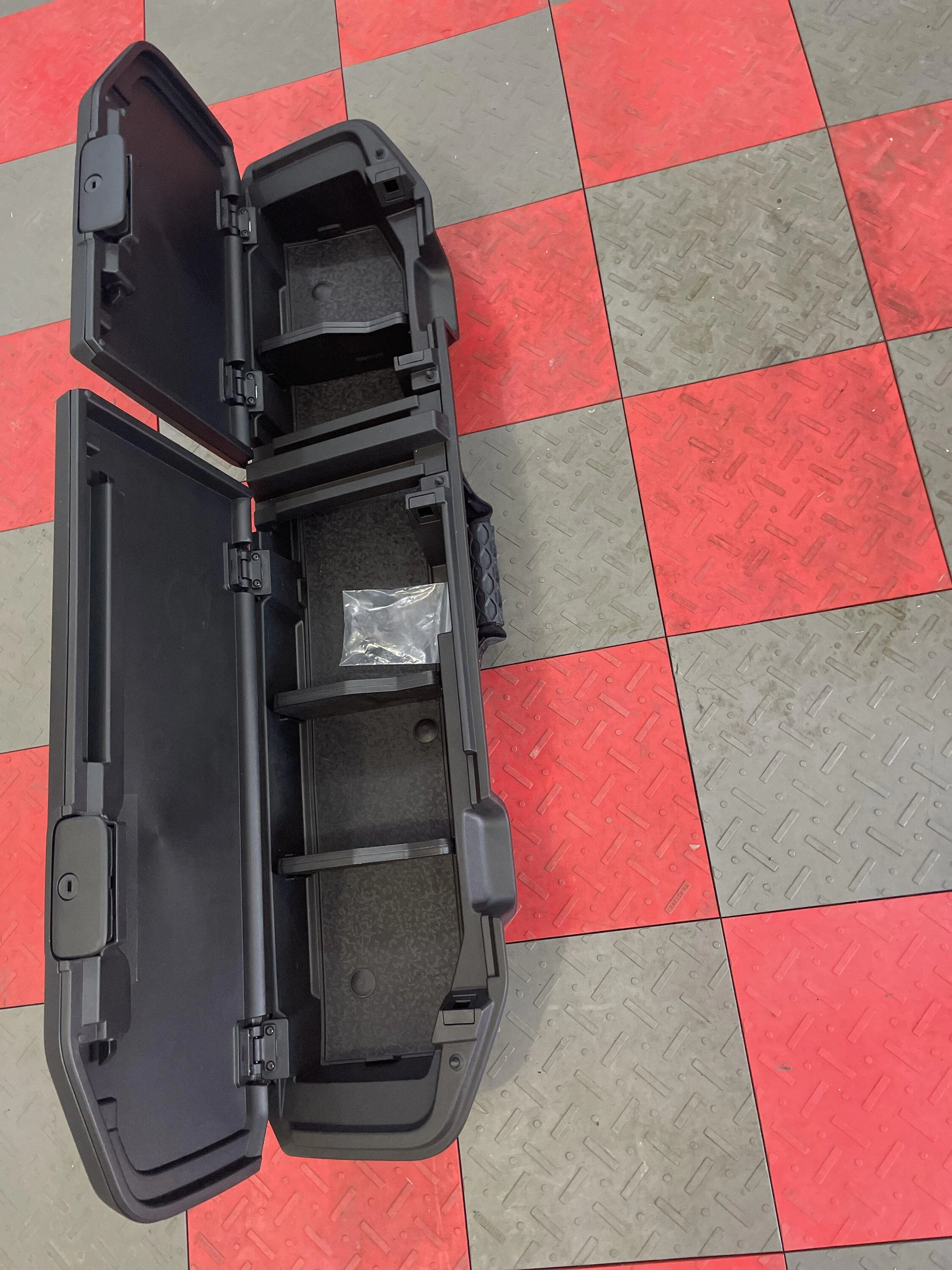 Jeep Gladiator Under seat locking storage bin OEM 417FA929-1349-49C3-829F-884F379FF3E5