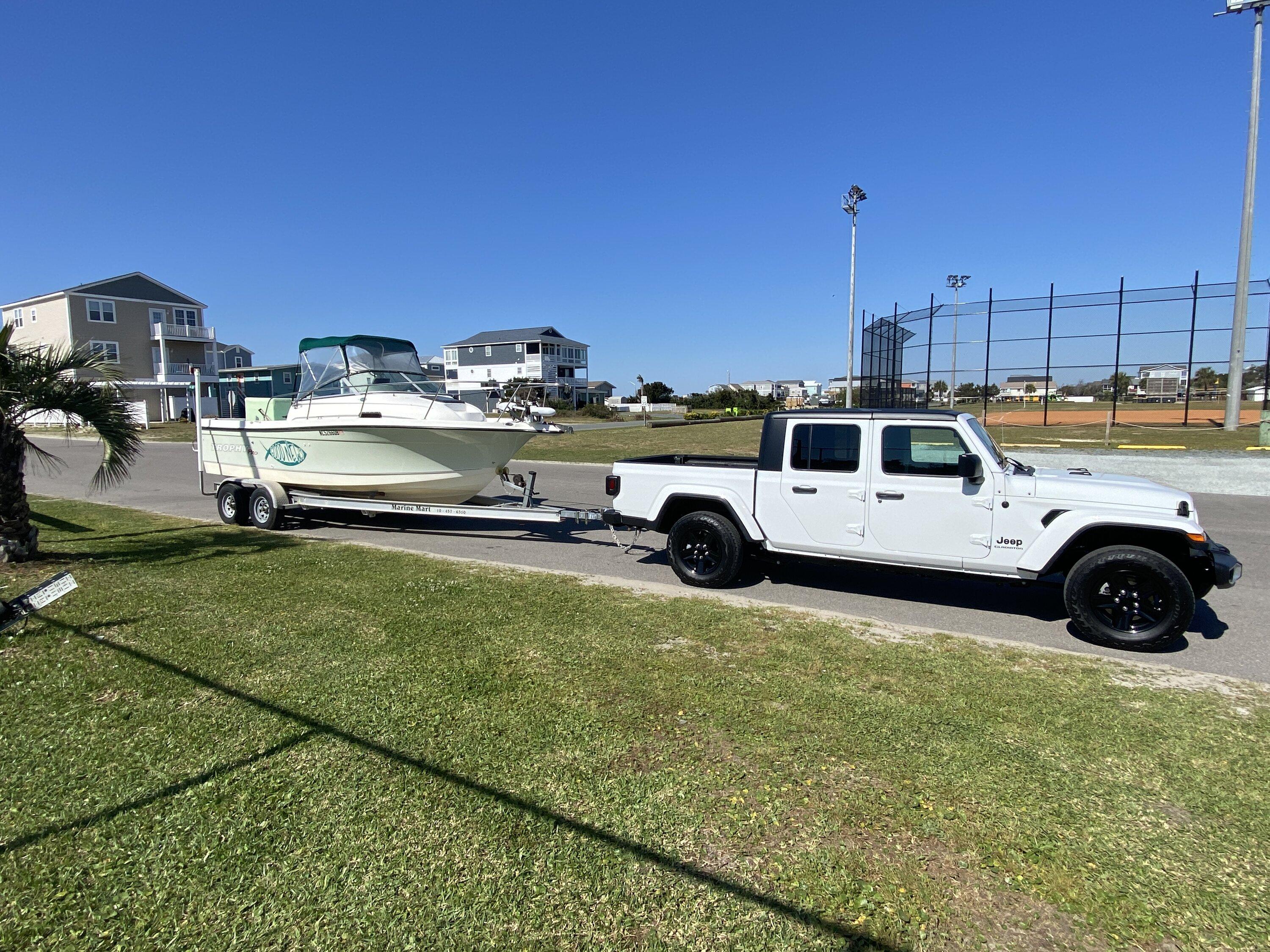 Jeep Gladiator Let's see the boats you’re towing with your Gladiator 62E5CBFA-9DC8-49CA-9D93-37D12C752E1C