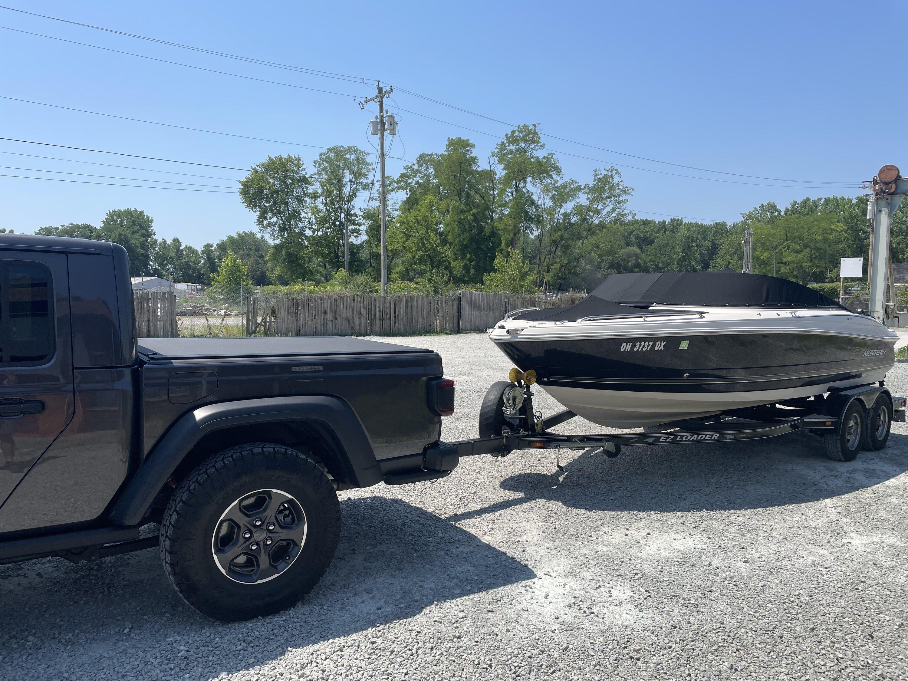 Jeep Gladiator Let's see the boats you’re towing with your Gladiator FE5DFB2C-BA81-41FD-AE0F-40E9D66762A8