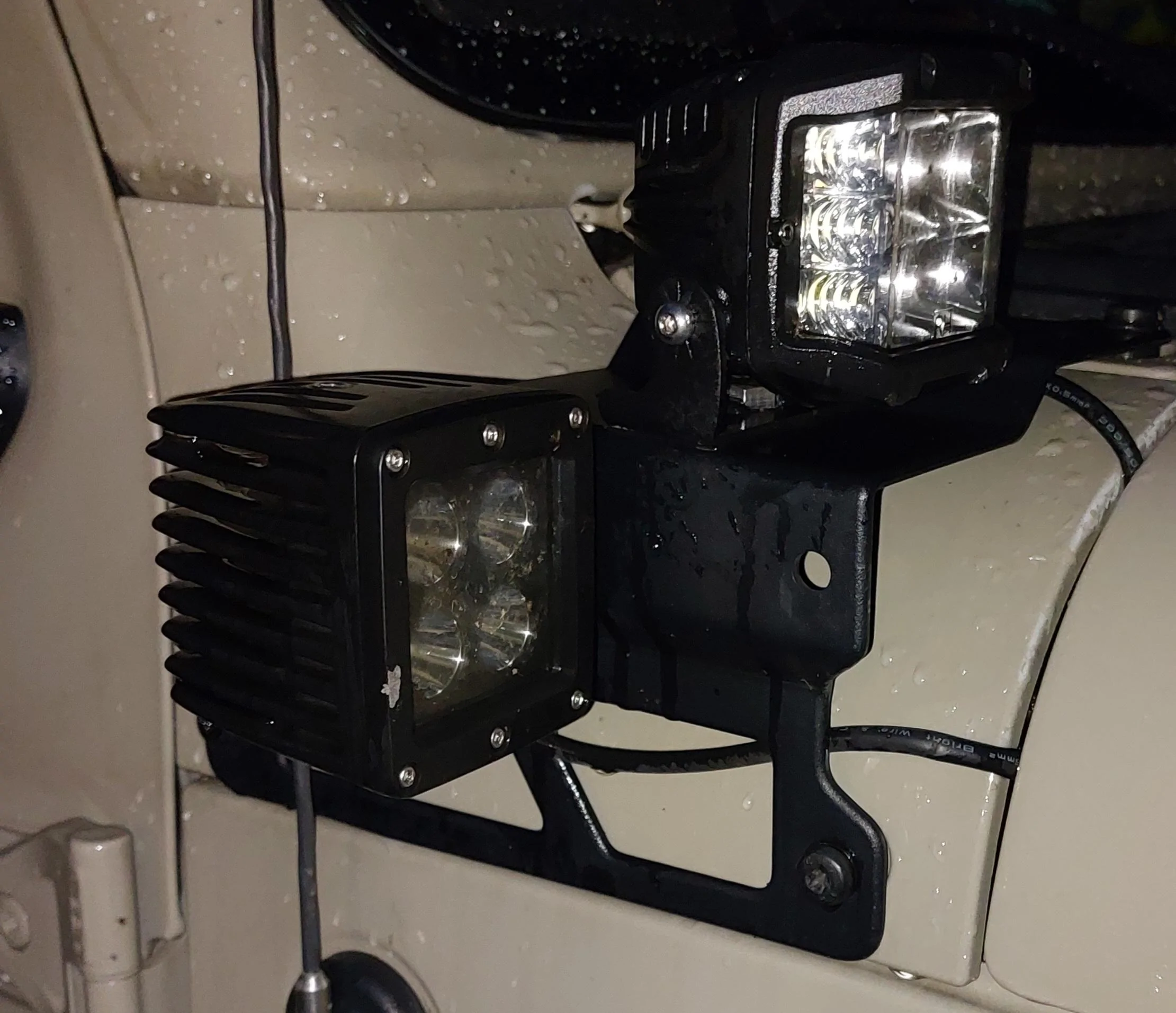 Jeep Gladiator Cowl mounted cube led suggestions! 20220626_203246