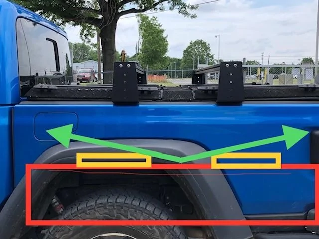 Jeep Gladiator BillieBars Bed Bars - Are they right for your Gladiator? angl
