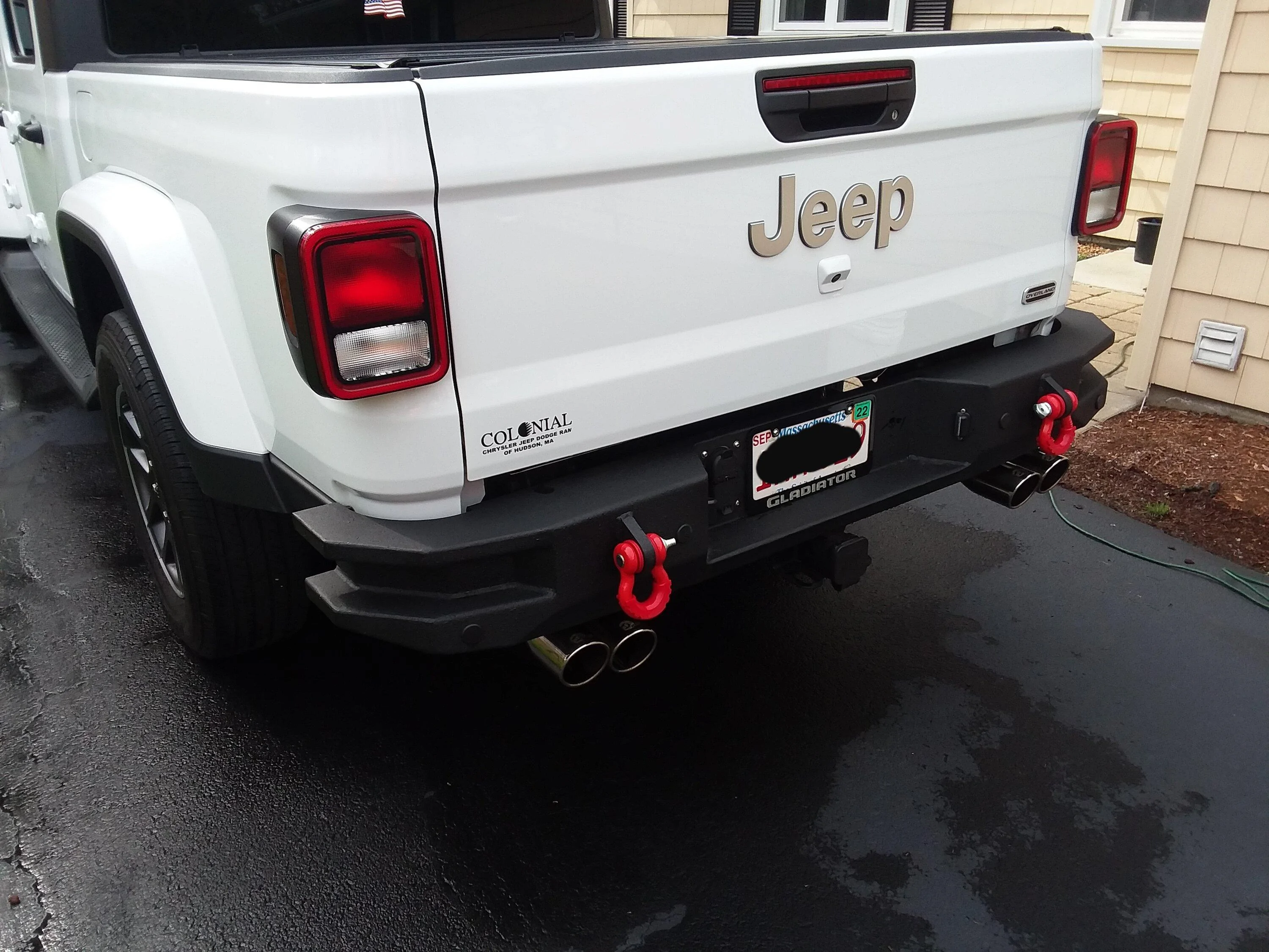 Jeep Gladiator Reaper JTRB rear step bumper brand new 20220423_160633