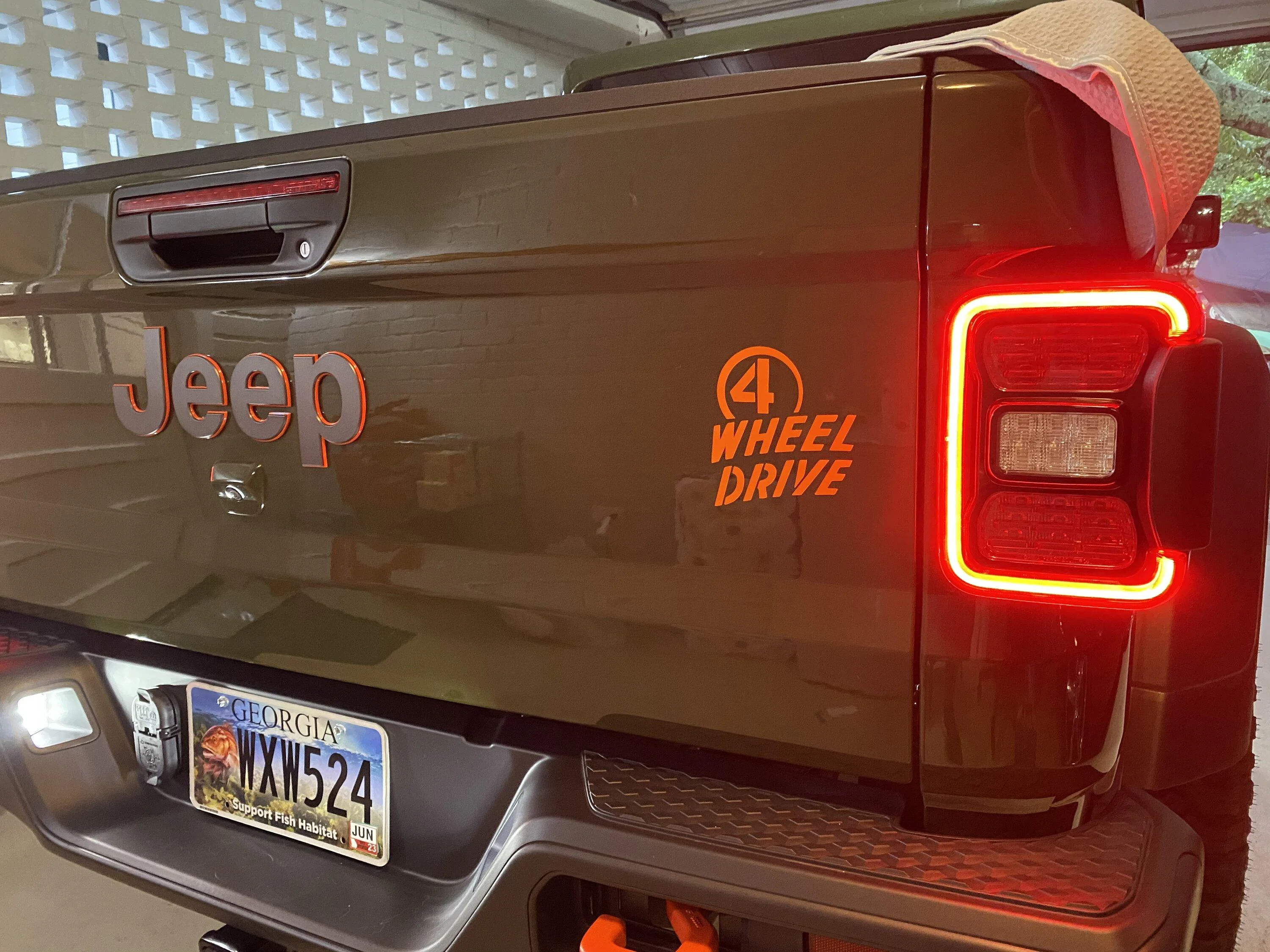 Jeep Gladiator 4 Wheel Drive Decals 2DBCB440-19AD-403A-BC31-96B8A98B8BB0