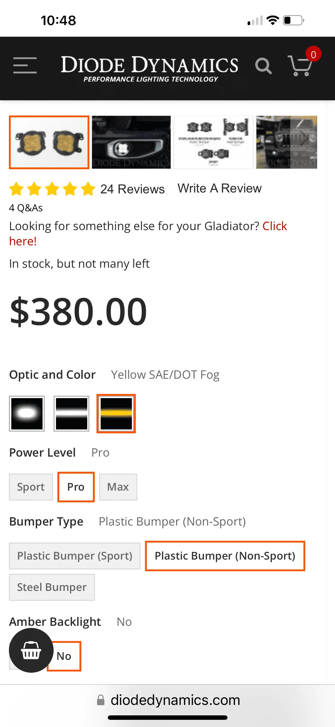 Jeep Gladiator Diode dynamic pro amber foglights $285 BF3E541C-E4A8-4222-B579-3865BC7AA497