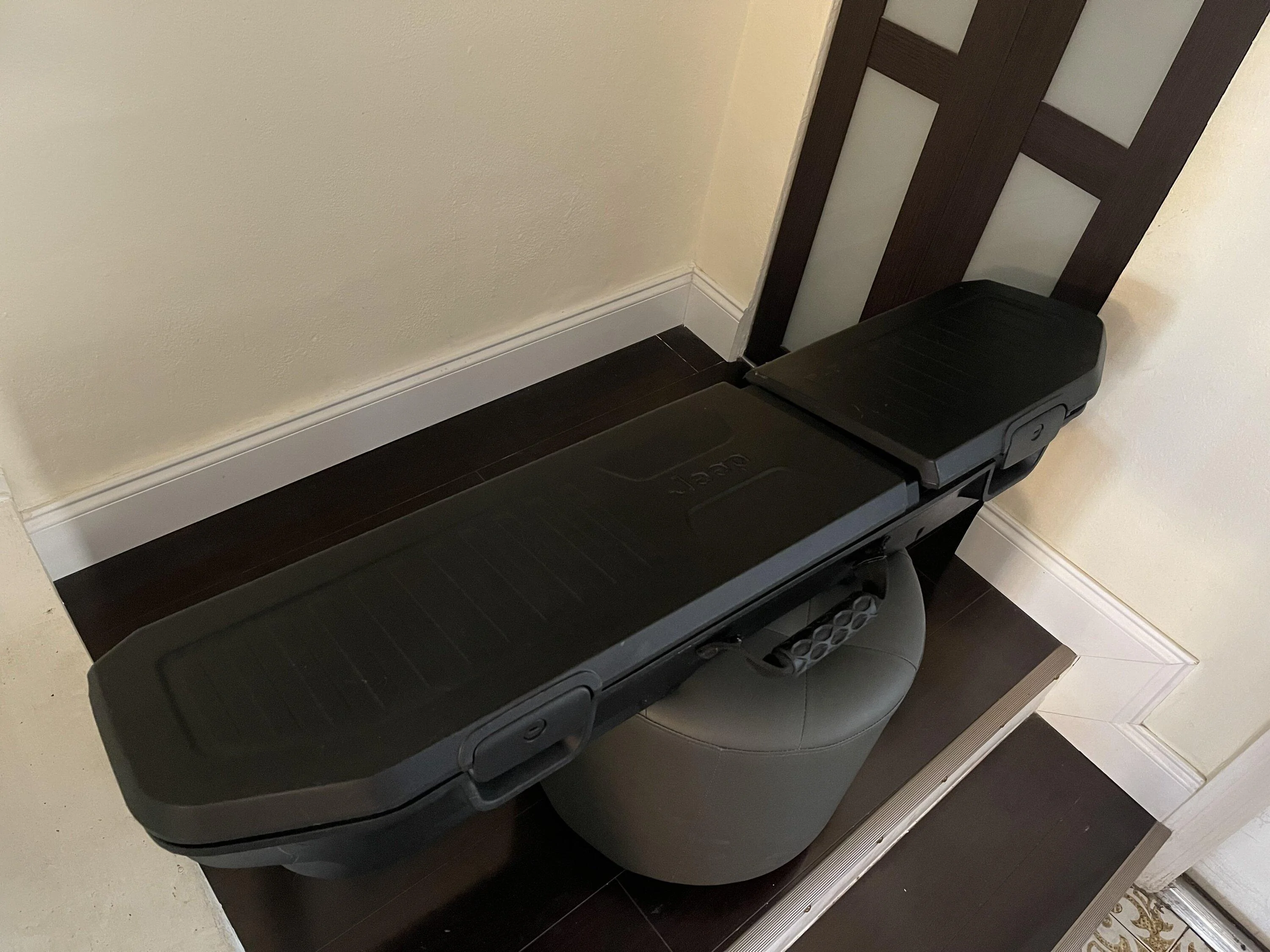 Jeep Gladiator Jeep Gladiator OEM Under Seat Locking Storage Bin IMG_6632