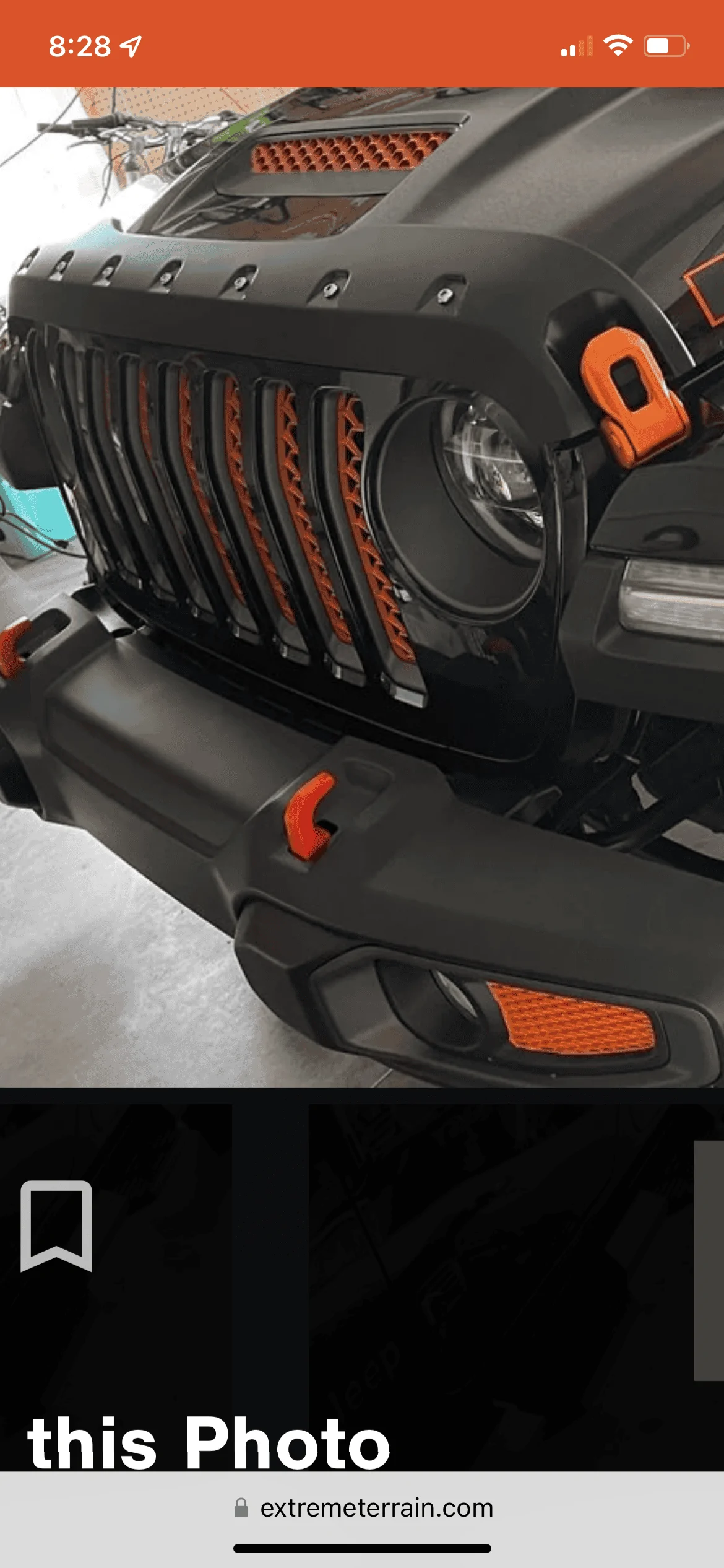 Jeep Gladiator Mojave orange mods AC6C2C75-FD02-431C-8129-8896220F693C