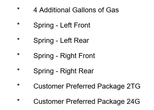 Jeep Gladiator Gladiator Window Sticker and Build Sheet Order Tracking 1656429512814