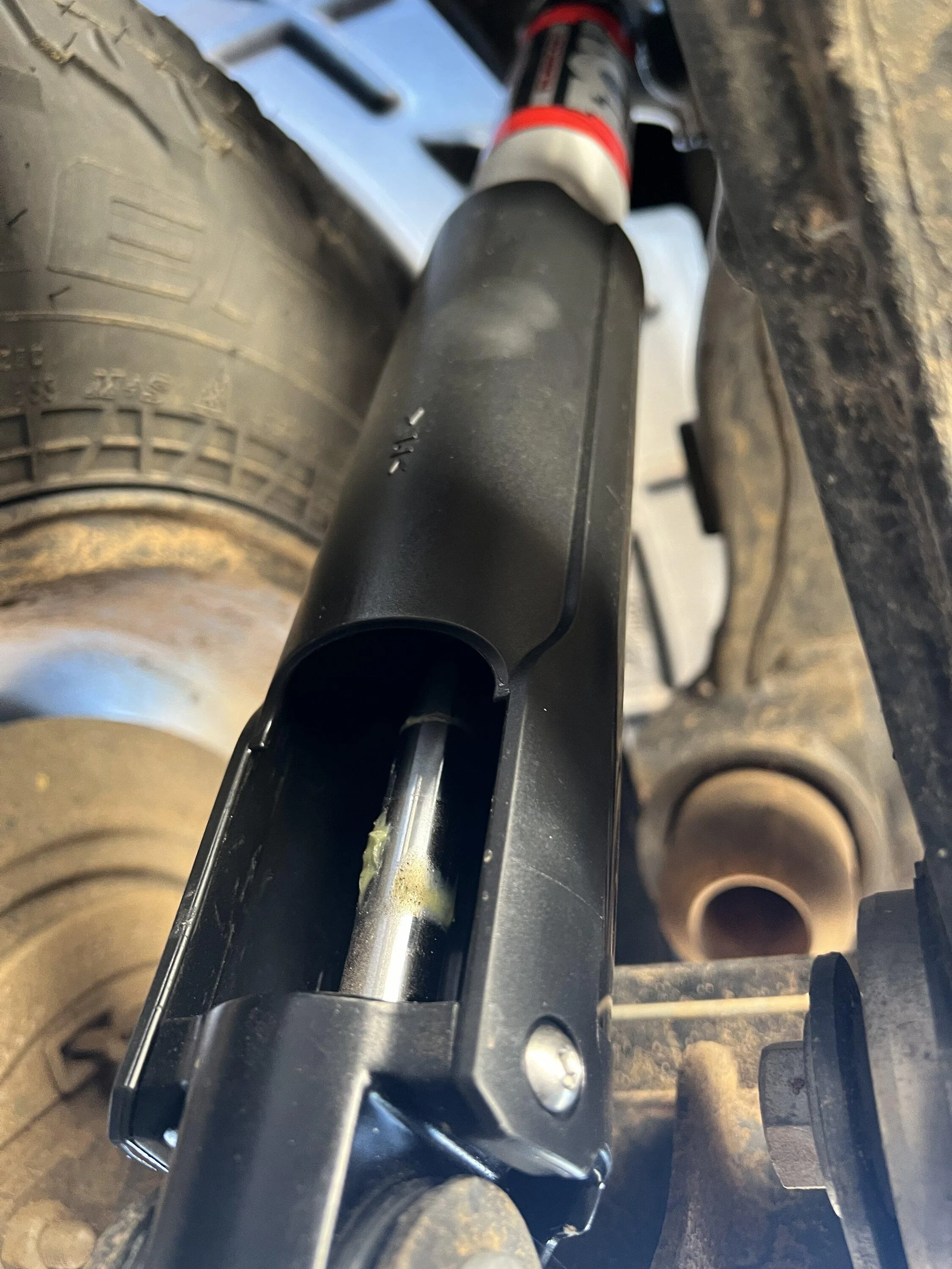 Jeep Gladiator Your stock Rubicon diesel JT bottoming out? Here’s the fix!! rearshock1