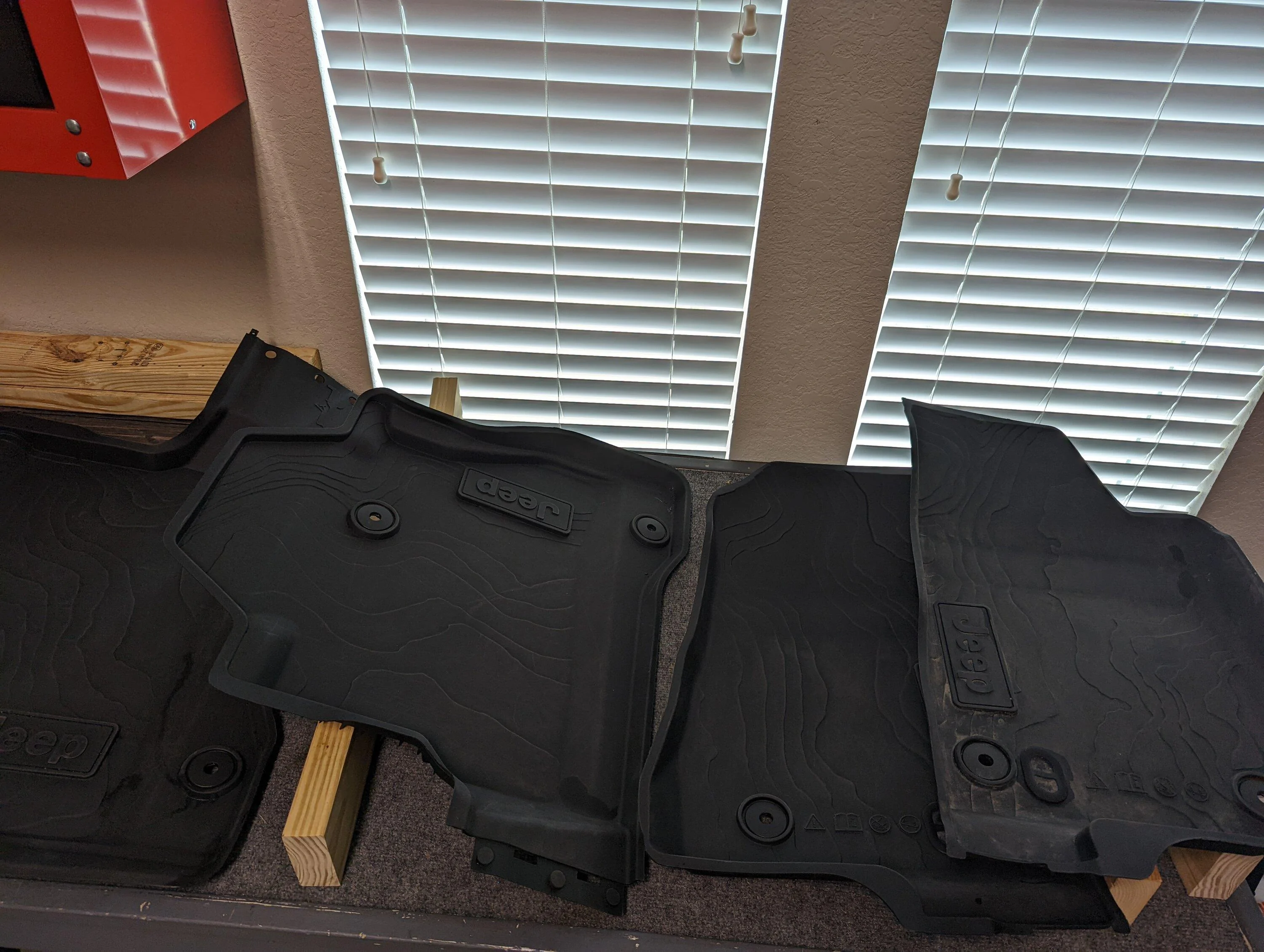 Jeep Gladiator For Sale: All Weather Floor Mats PXL_20220628_154654497