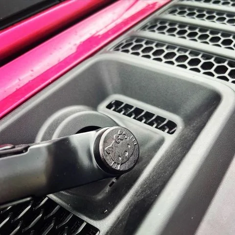 Jeep Gladiator ?? ☔️ Threedom Custom Wiper Arm Caps? 3344