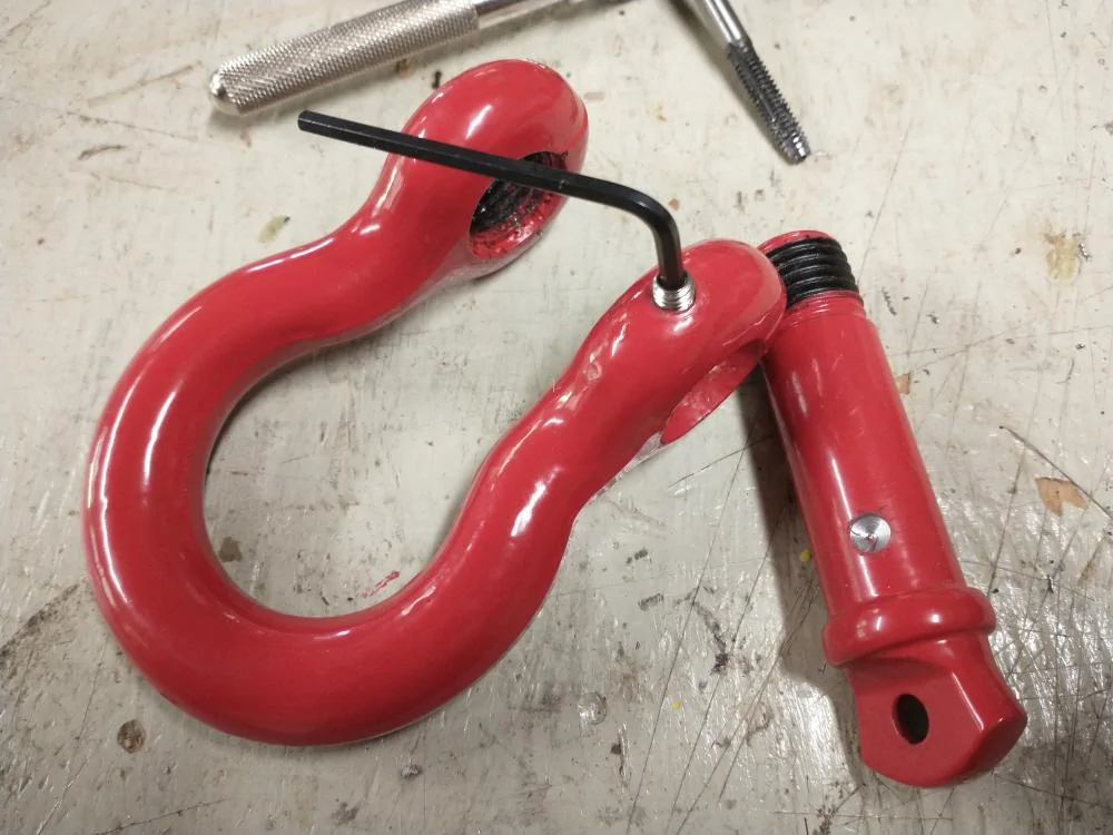 Jeep Gladiator First theft .. Crosby shackles shacklelock