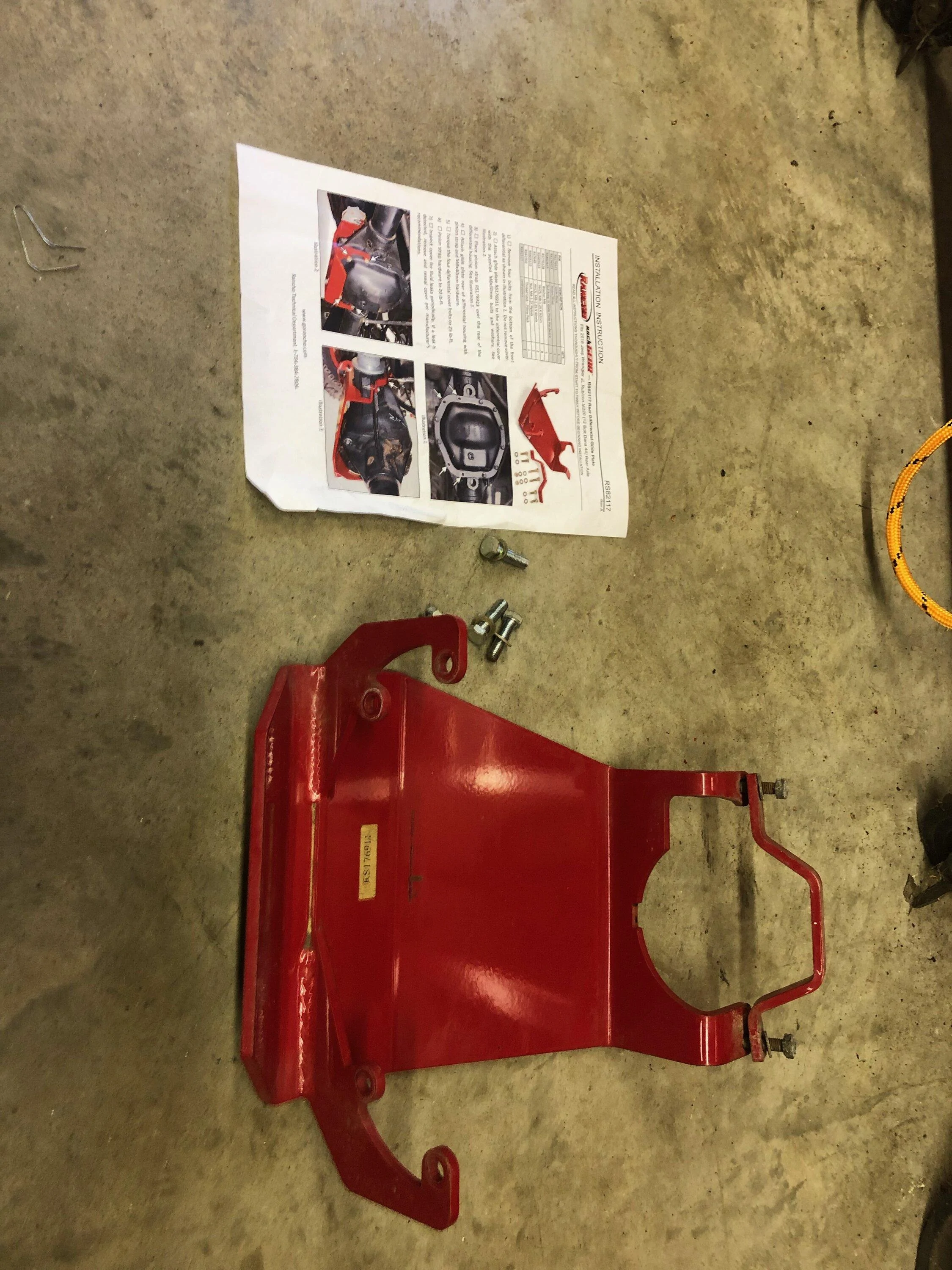 Jeep Gladiator Rancho Differential Sliders/Skids IMG_3988