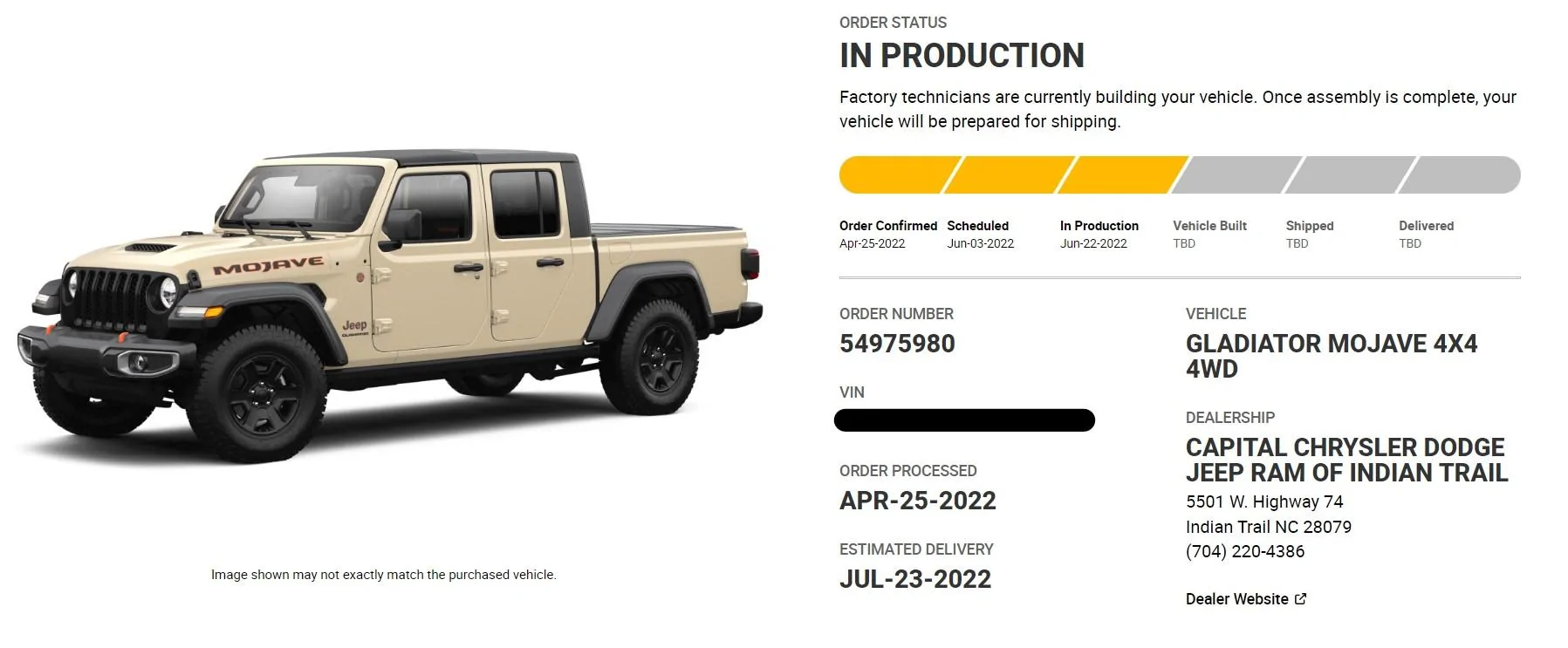 Jeep Gladiator Gobi Gladiators Waiting Room Jeep - in production