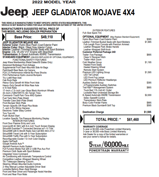 Jeep Gladiator Just Ordered? Check in HERE! 1656522436403