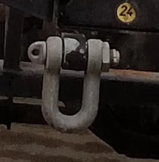 Jeep Gladiator First theft .. Crosby shackles 1017B