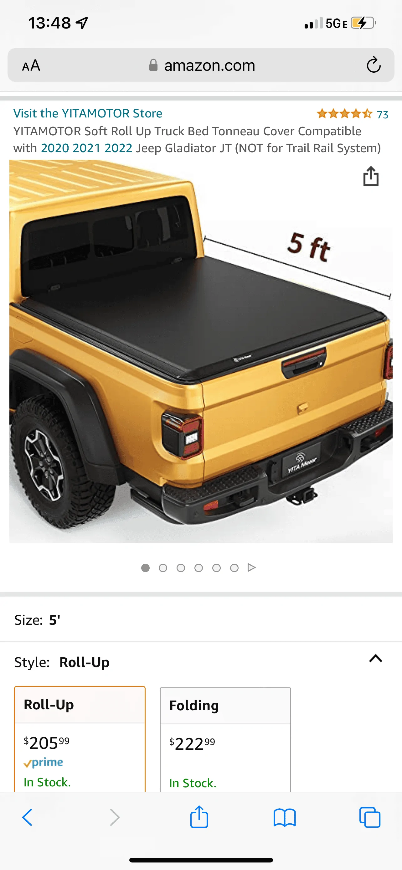 Jeep Gladiator Roll up bed cover B55FF028-D789-4879-BC4B-624C8BDC61DD