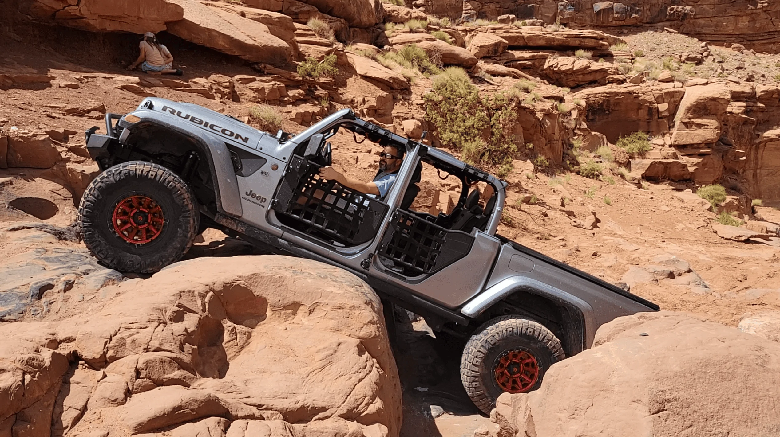 Jeep Gladiator First Time in Moab...it was amazeballs Hamburger Hill