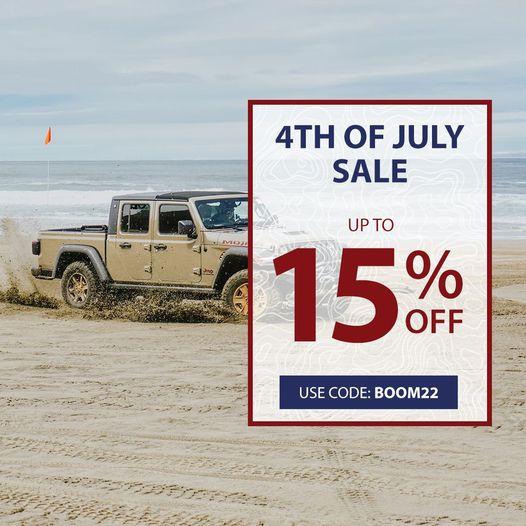 Jeep Gladiator 4th of July SALES from Northridge4x4! 4th-july