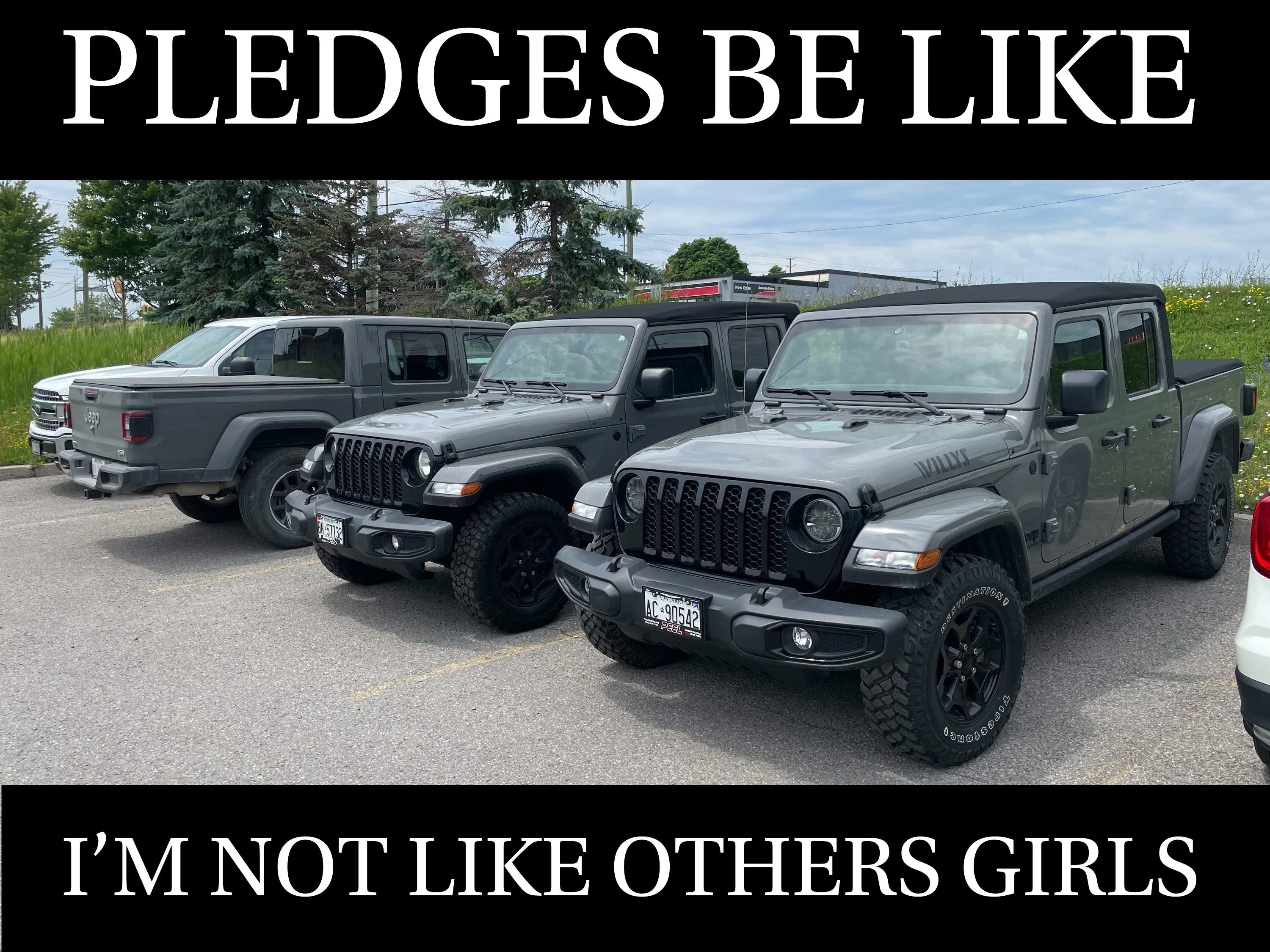Jeep Gladiator Who said sting grey is common? 0B29CC08-53D7-4306-B4AD-4A17B5D32178