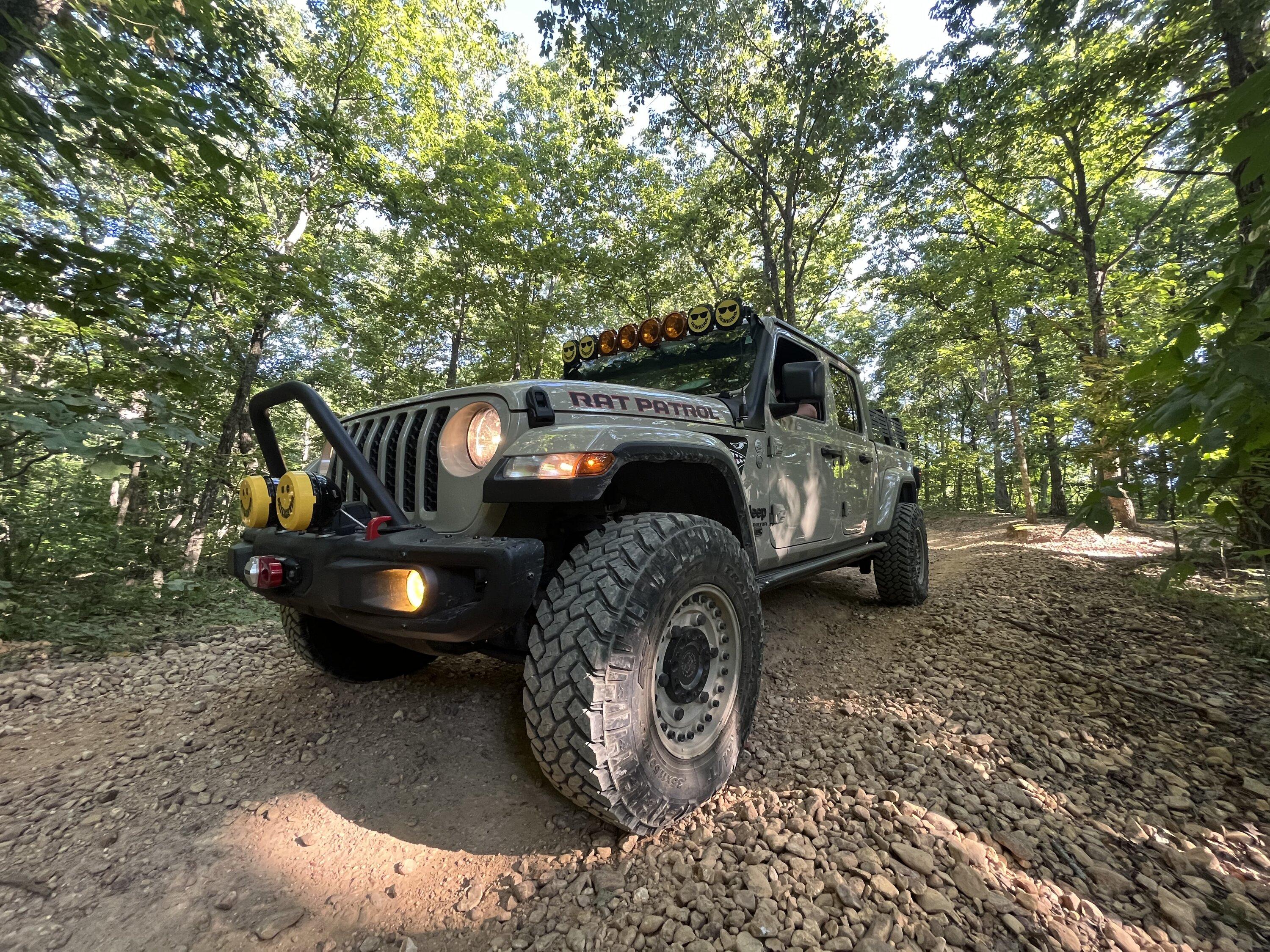Jeep Gladiator Heading out on the road IMG_6841