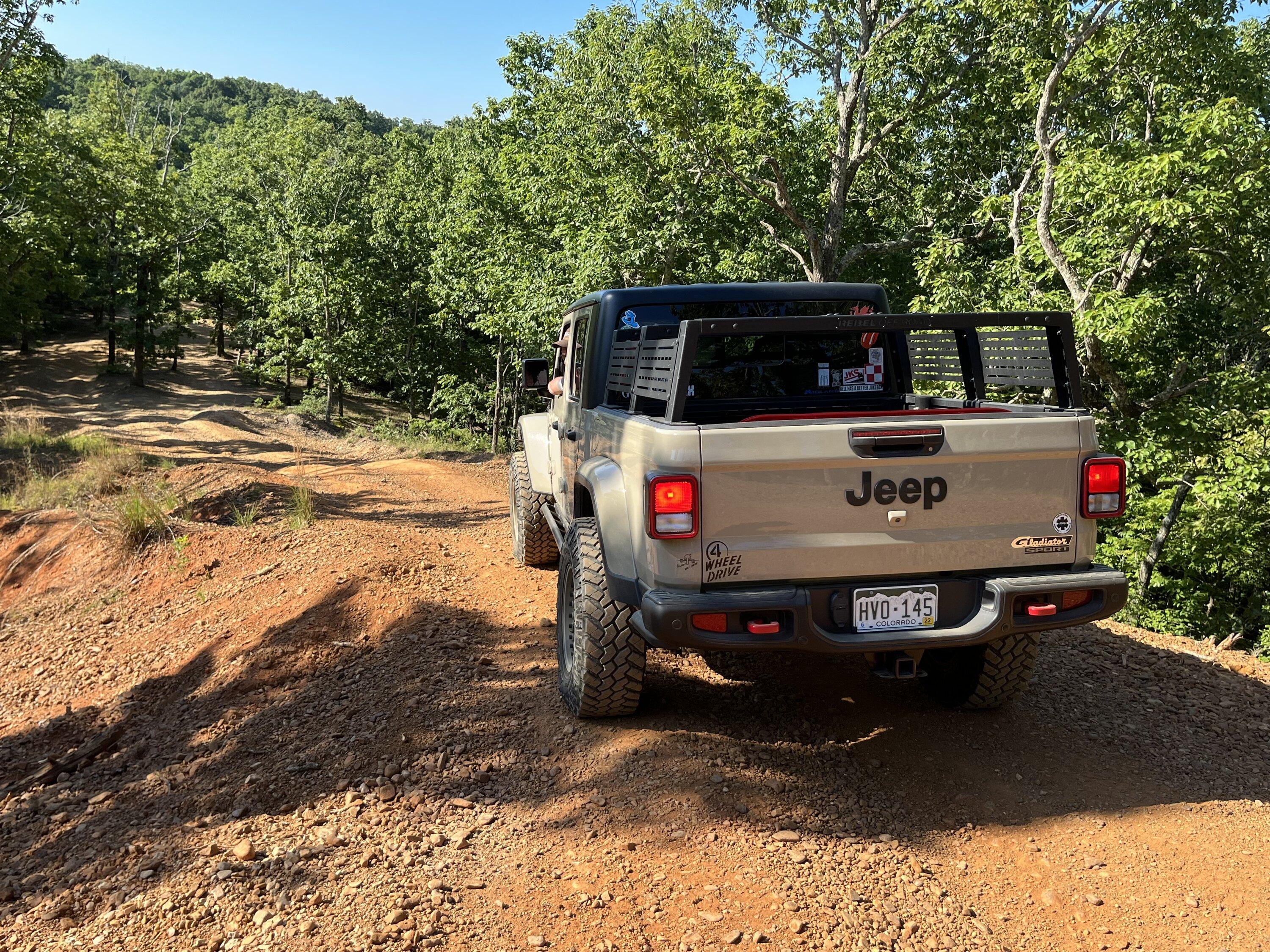Jeep Gladiator Heading out on the road IMG_6847