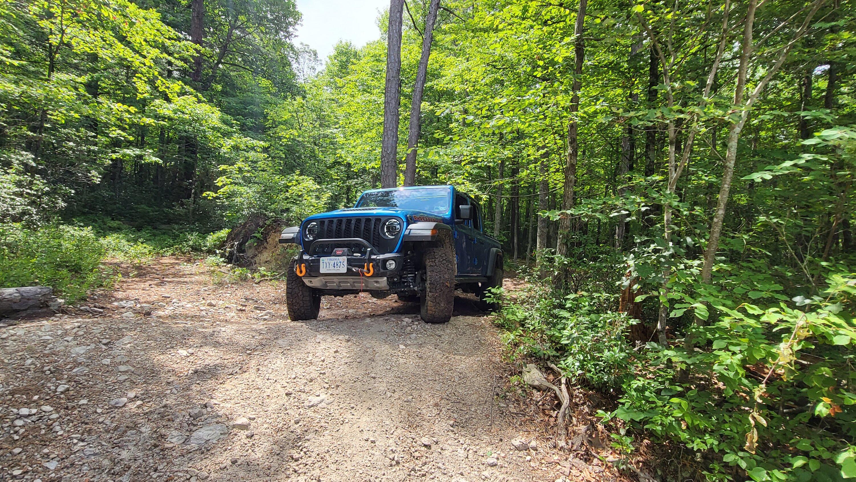 Jeep Gladiator Peter's Mill Run 7/2/22 20220702_113445