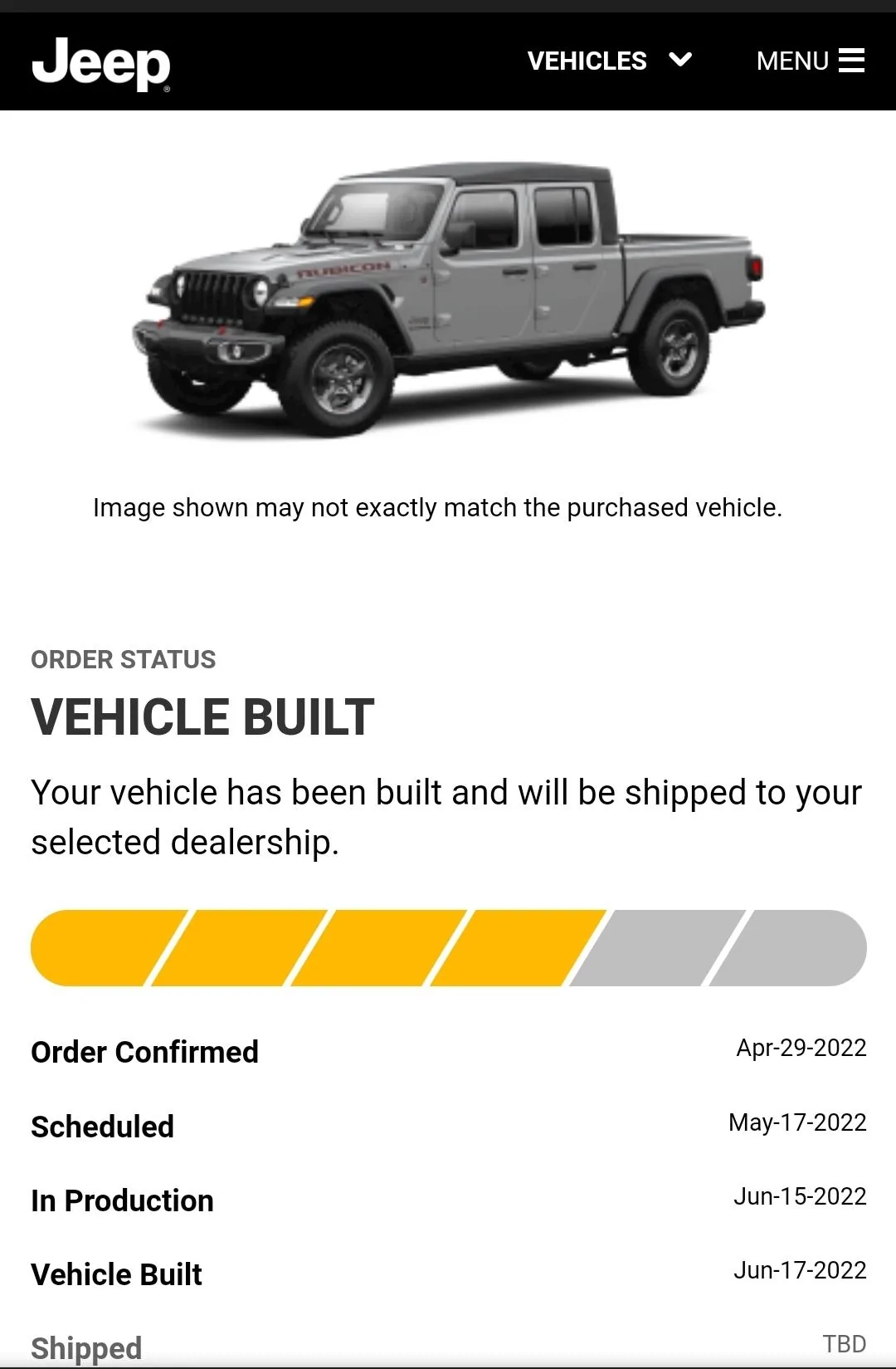 Jeep Gladiator The Eagle has landed!  2022 Stingray Rubicon Diesel Screenshot_20220702-201121_Brav