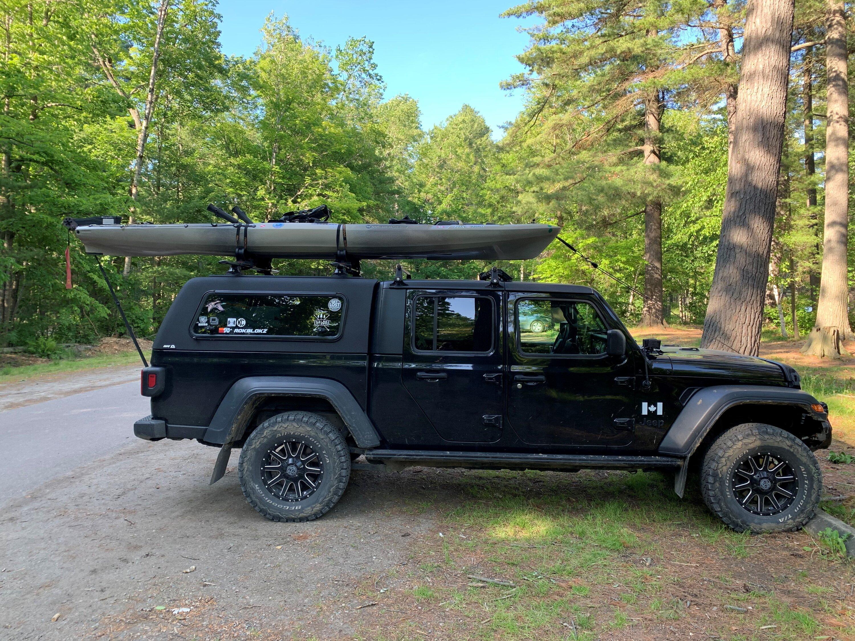 Jeep Gladiator How do you guys carry your kayaks? Kayak 2