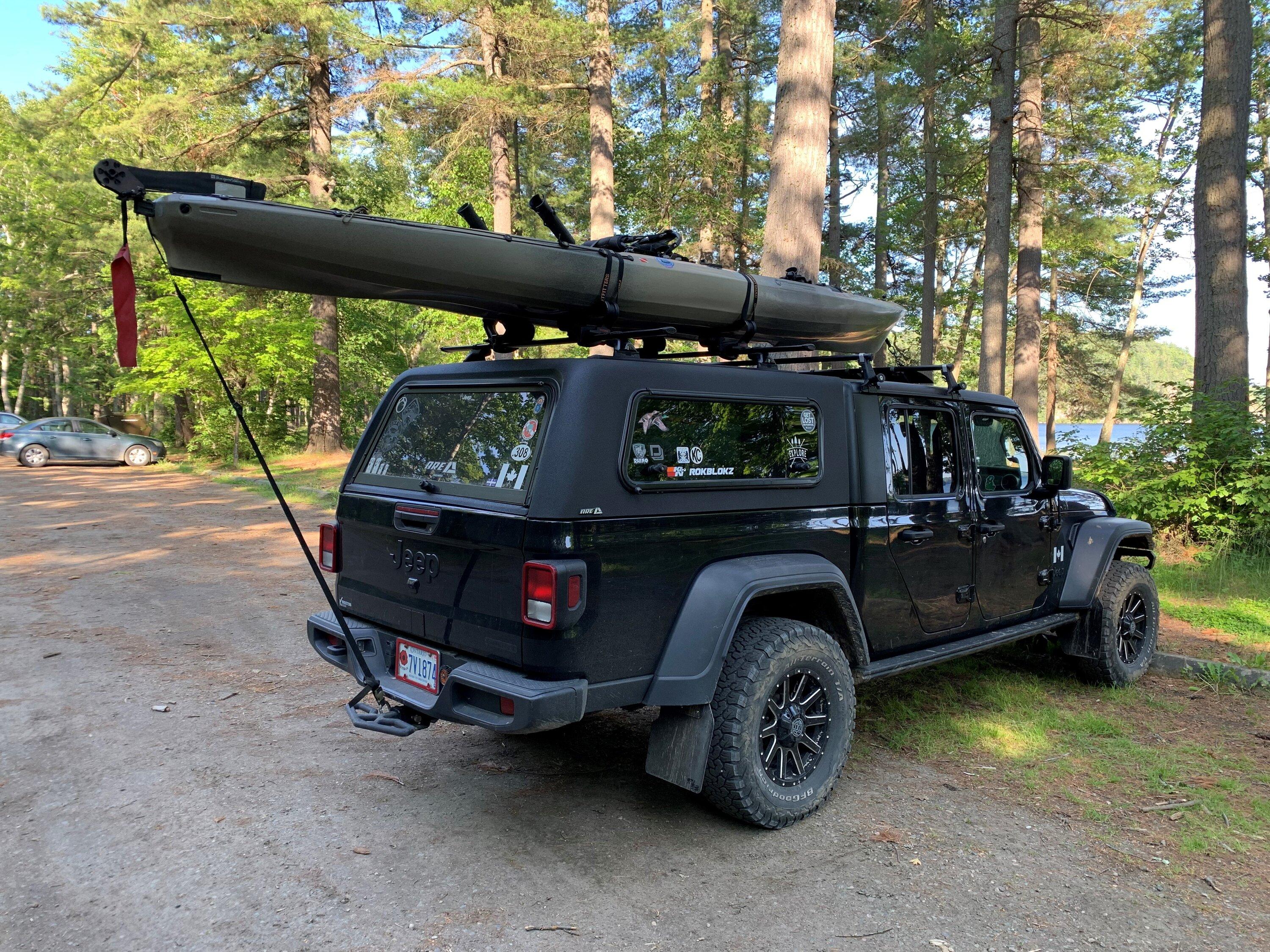 Jeep Gladiator How do you guys carry your kayaks? Kayak 3