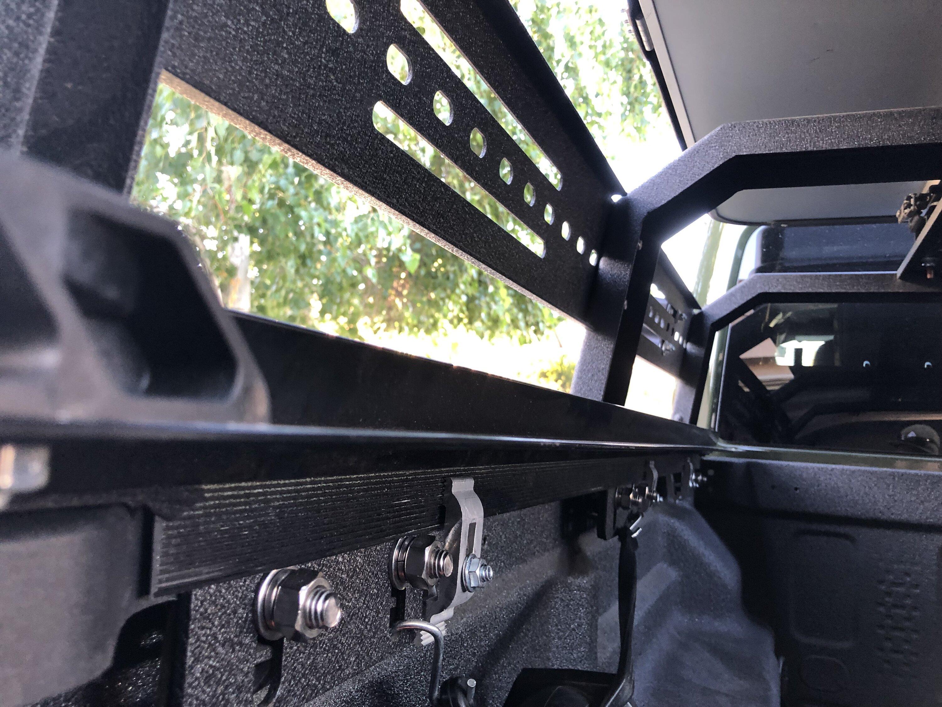 Jeep Gladiator Tonneau covers that fit under Fishbone or other bed racks 1656859832728