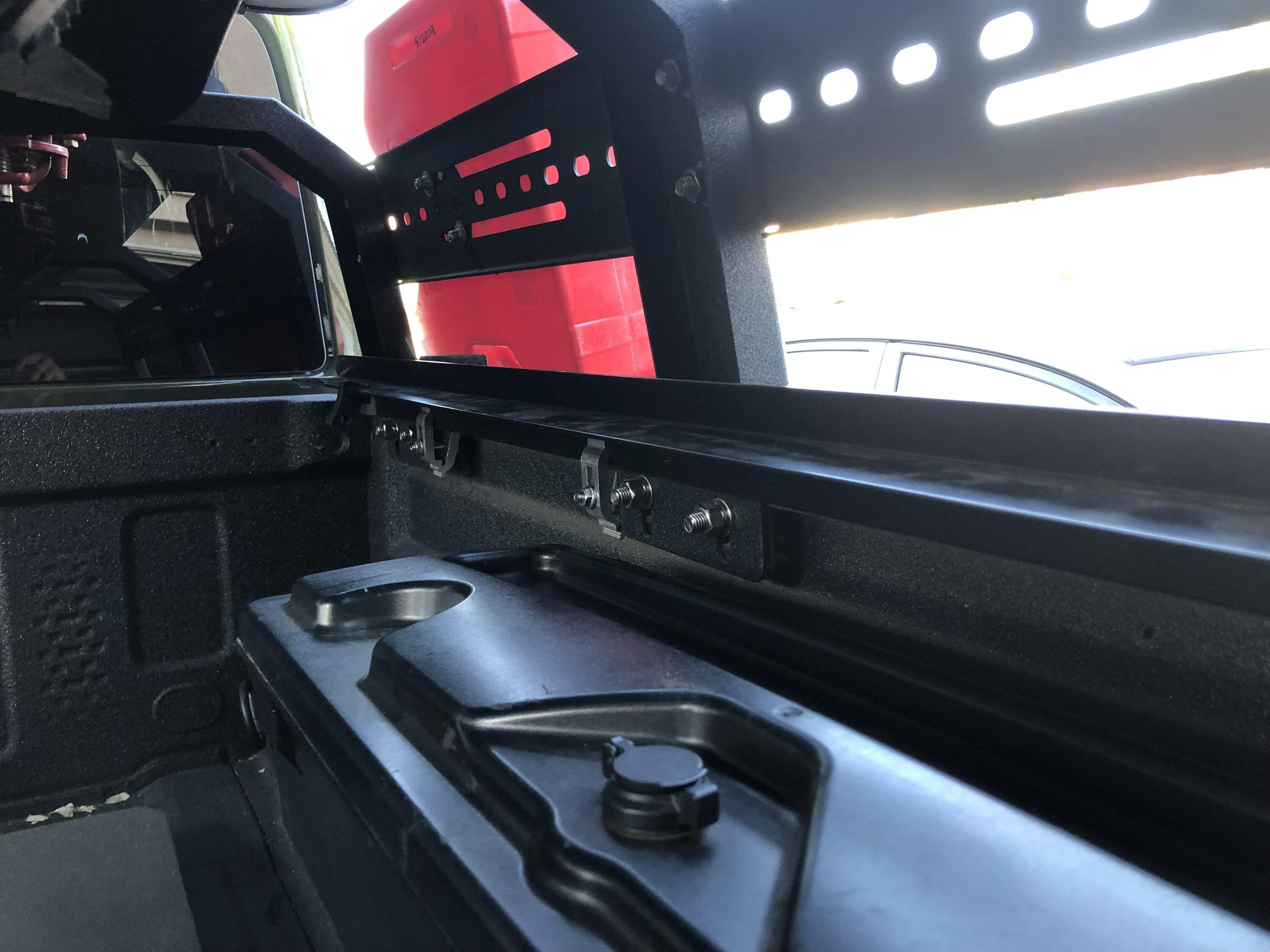 Jeep Gladiator Tonneau covers that fit under Fishbone or other bed racks 1656859864108