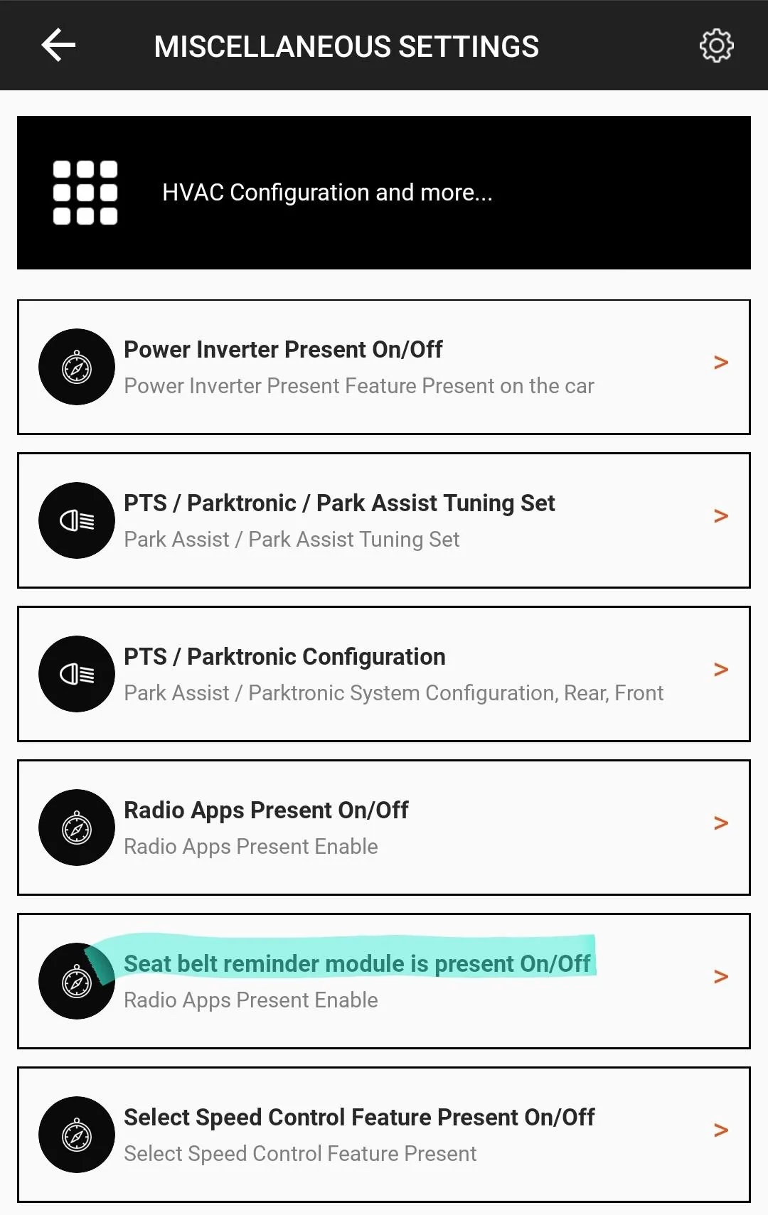 Jeep Gladiator The seatbelt beep driving me nuts!! Screenshot_20220703-141333_OBD JScan