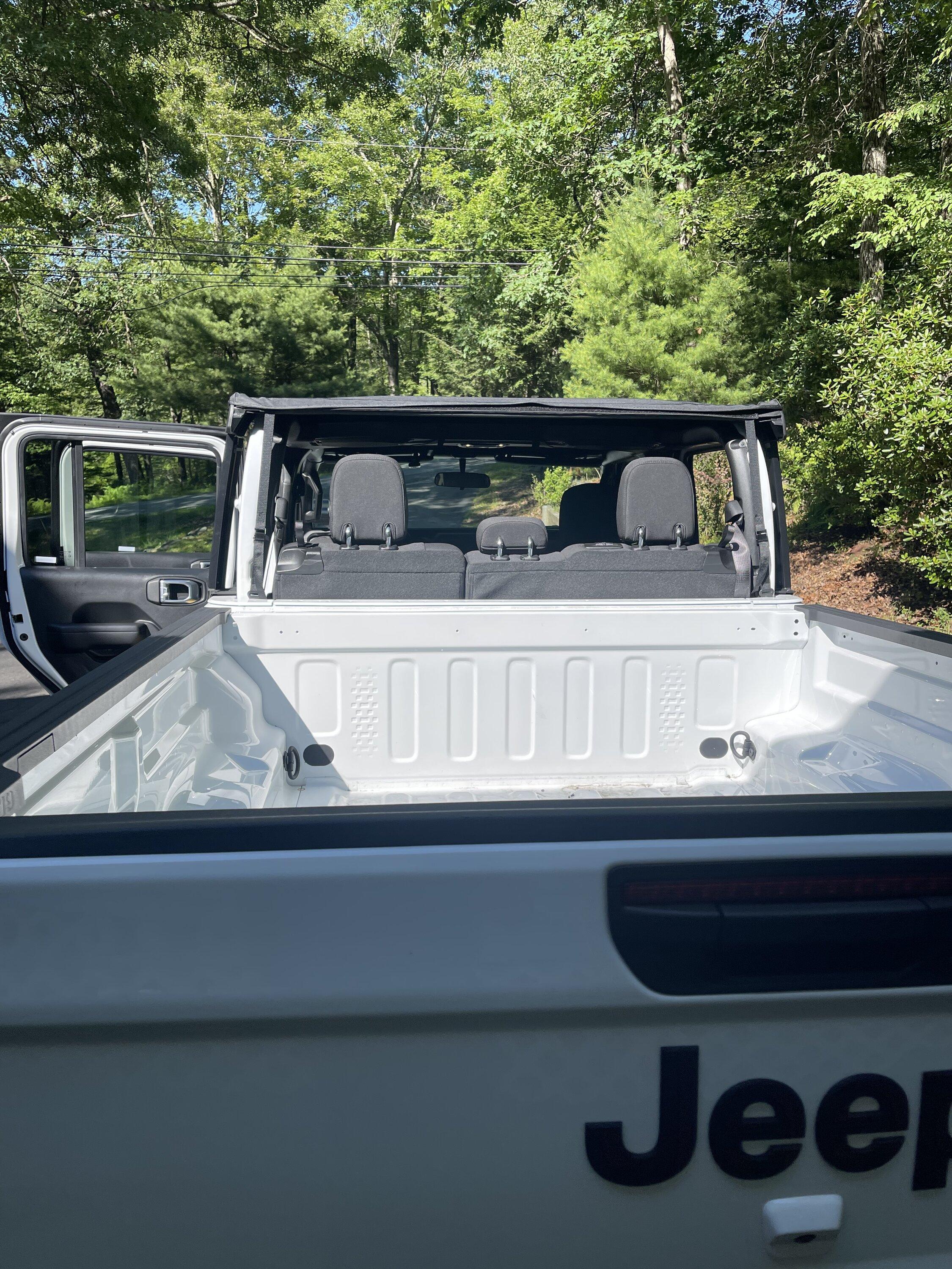 Jeep Gladiator Rugged Ridge Voyager Soft top BFCDB8EF-DBE0-4936-9A92-29C05770A223