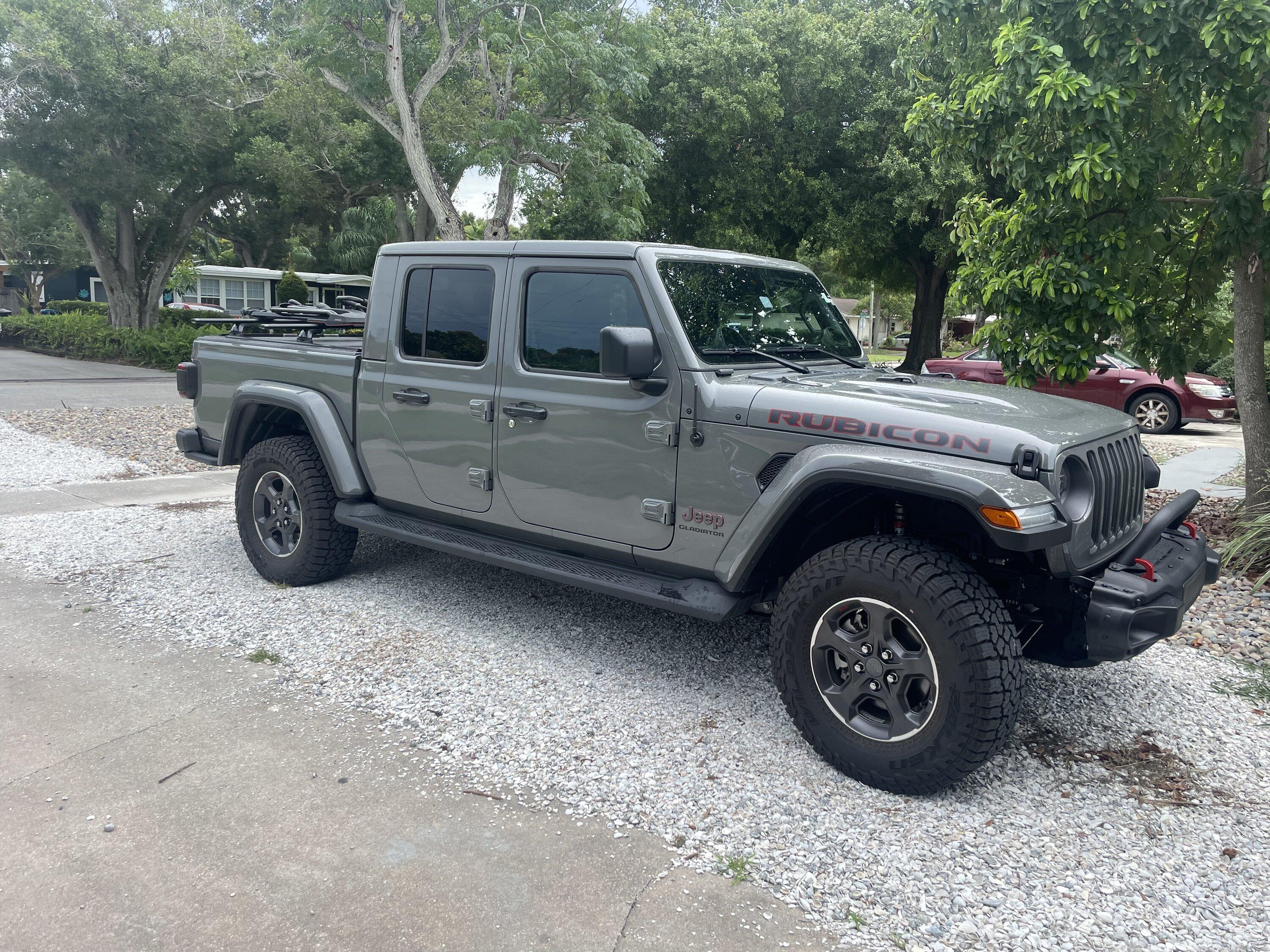 Jeep Gladiator WTT or sell: my stingray grey hardtop with headliners for your premium soft top plus cash D4D7ED25-4809-404A-9350-4396B99CE646