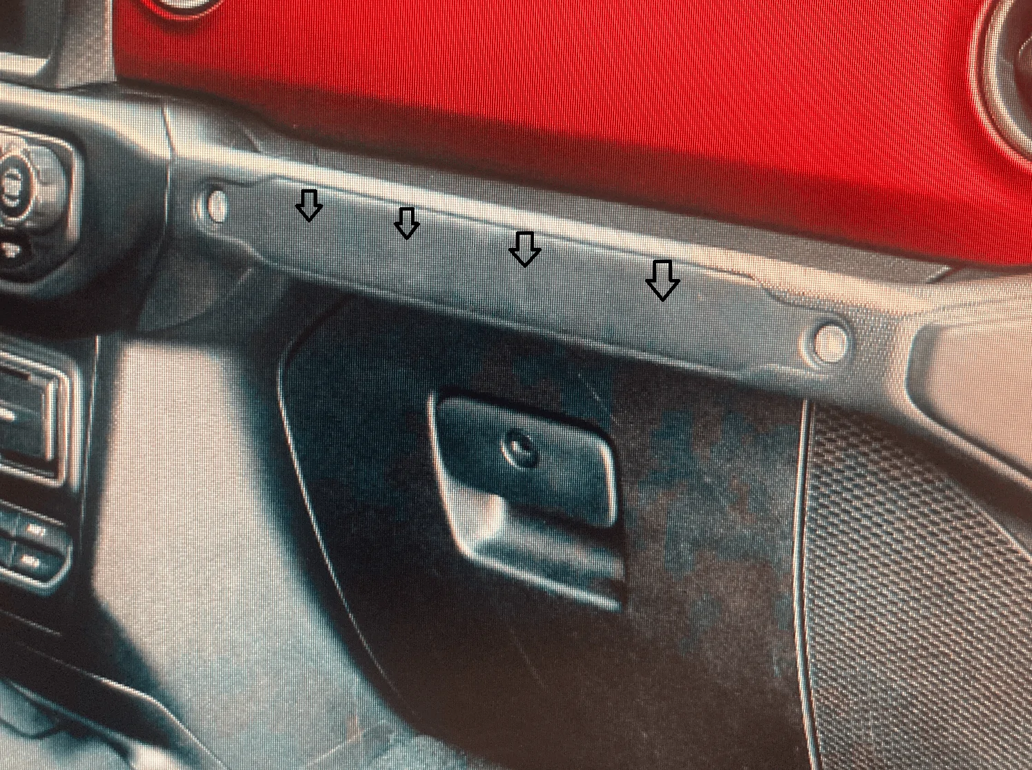 Jeep Gladiator Passenger Dash handle insert options? Untitled