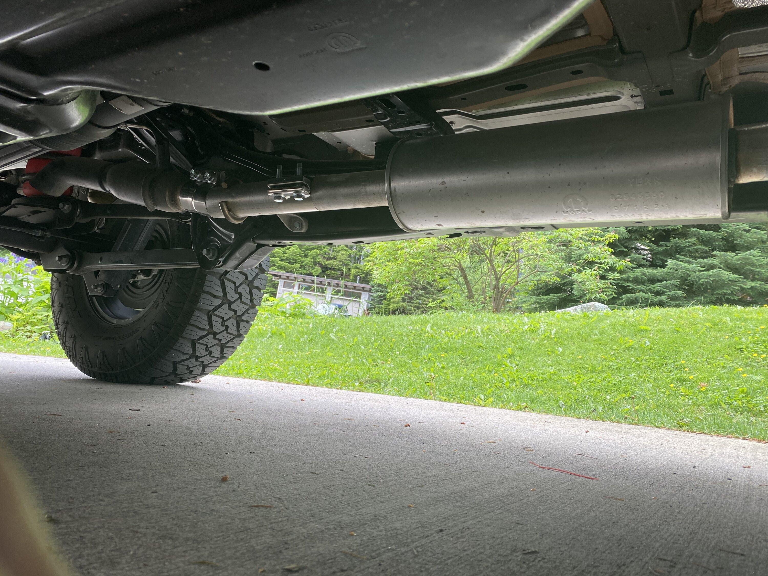 Jeep Gladiator Anyone hacked off the 2 mufflers ? 8D3D3EC2-3B45-4B2A-8DD4-9FEB172CFB75