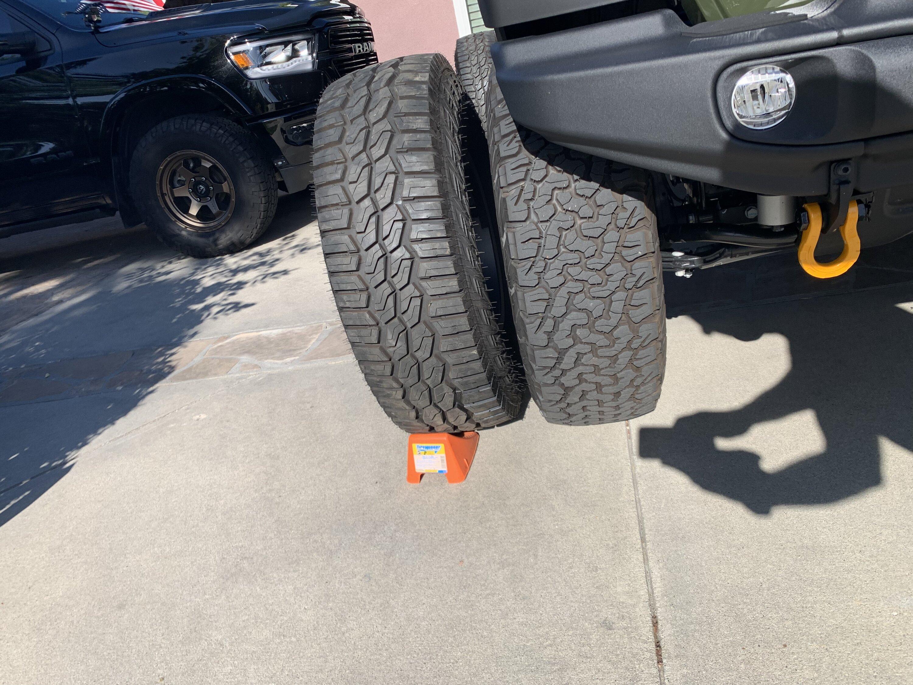 Jeep Gladiator Taking the plunge on wheels and tires. Holy moly… 823B90AB-81F6-4AEA-AB77-E0C05D40062A
